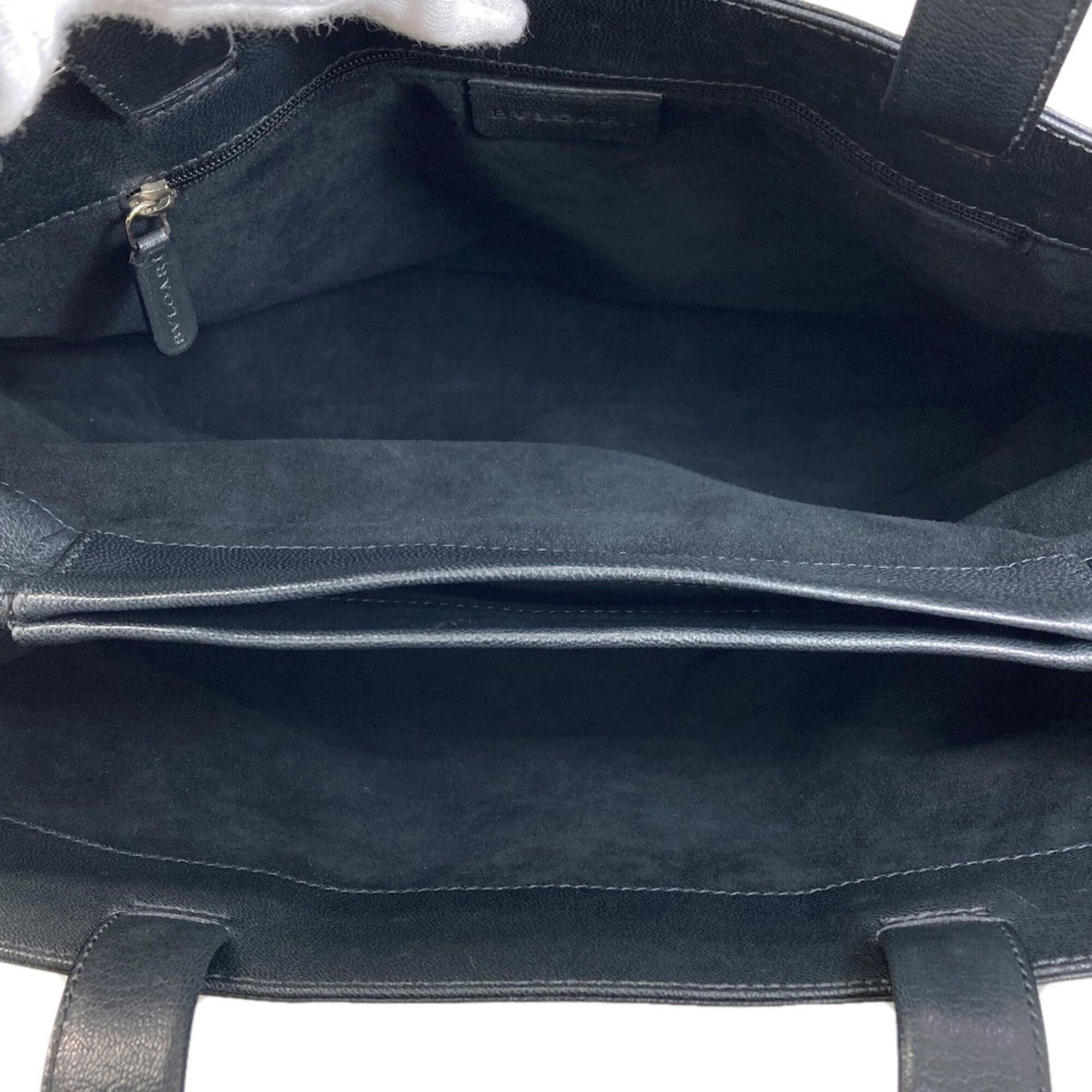 Bvlgari Bulgari Logo Handbag Leather Women's BVLGARI Size ONE SIZE - 5 Thumbnail