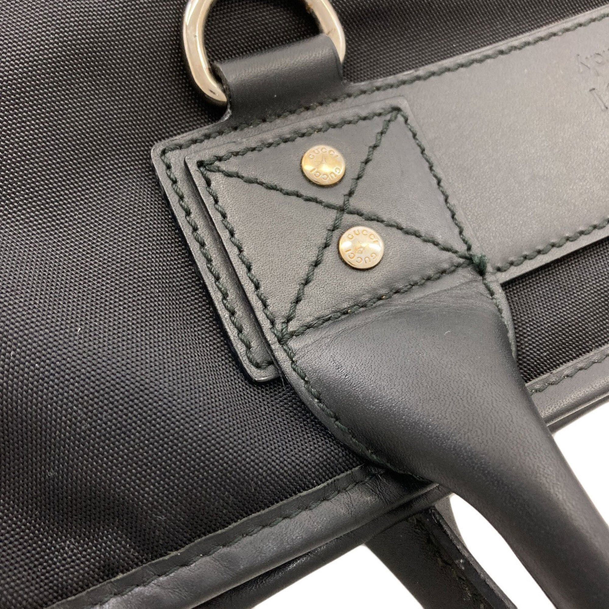 Gucci Gucci 246392 Logo Motif Boston Bag Canvas Women's GUCCI Size ONE SIZE - 10 Thumbnail