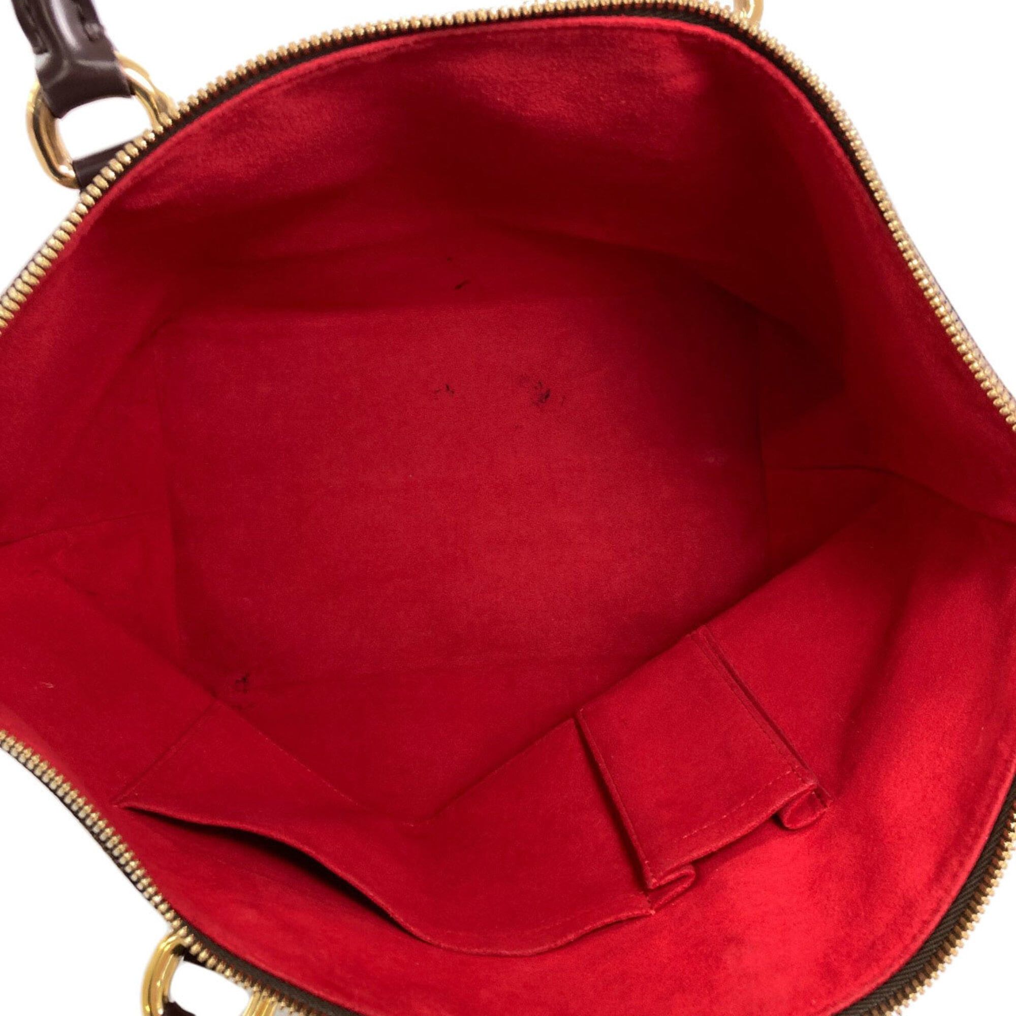 Louis Vuitton Louis Vuitton N51182 Saleya MM Tote Bag, Damier Canvas, Women's LOUIS VUITTON Size ONE SIZE - 5 Thumbnail