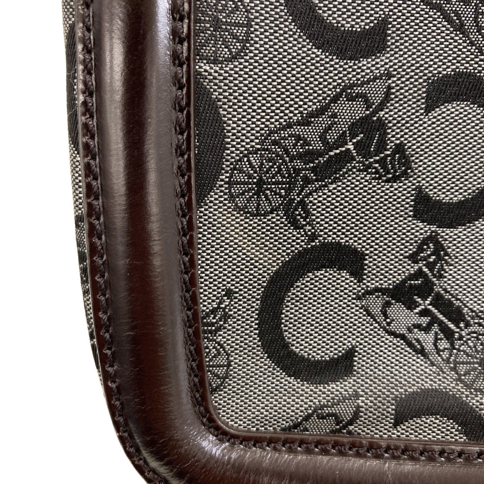 Celine Celine Boogie Bag C Sulky Handbag Leather/Canvas Women's CELINE Size ONE SIZE - 12 Thumbnail