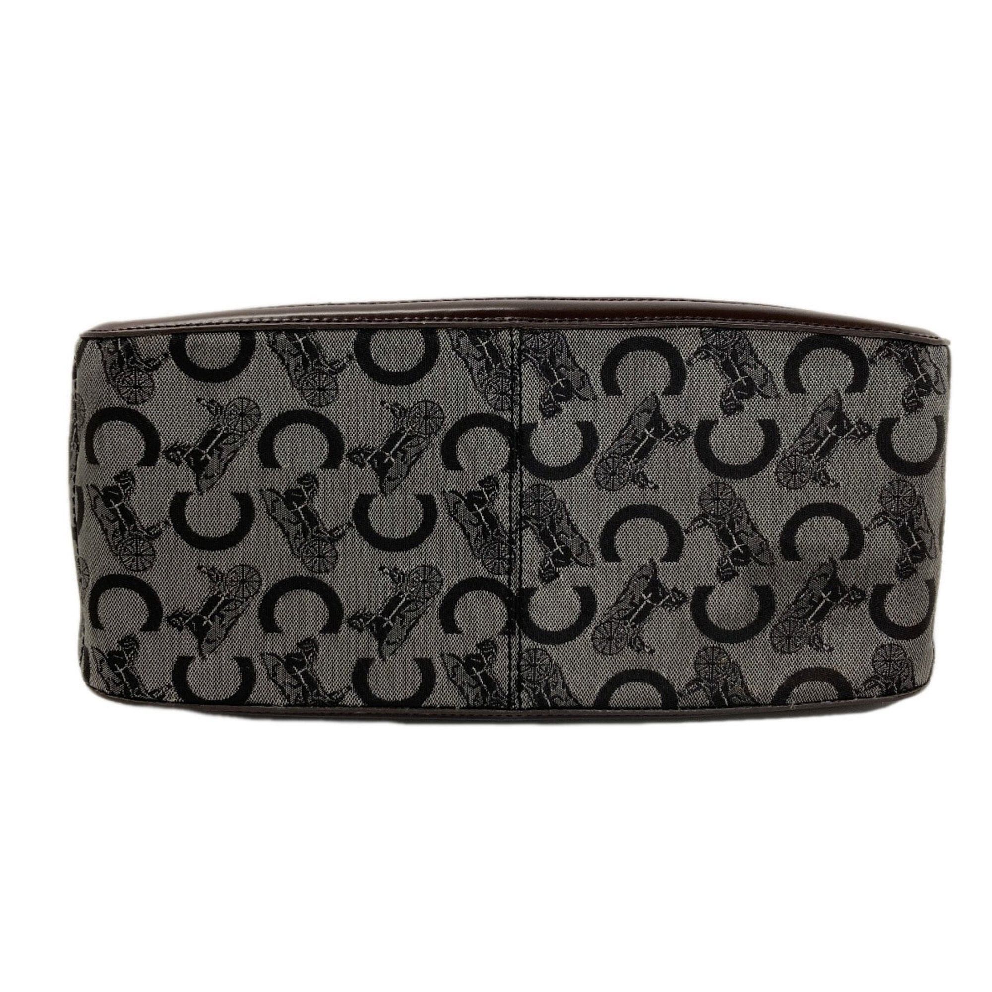 Celine Celine Boogie Bag C Sulky Handbag Leather/Canvas Women's CELINE Size ONE SIZE - 4 Thumbnail