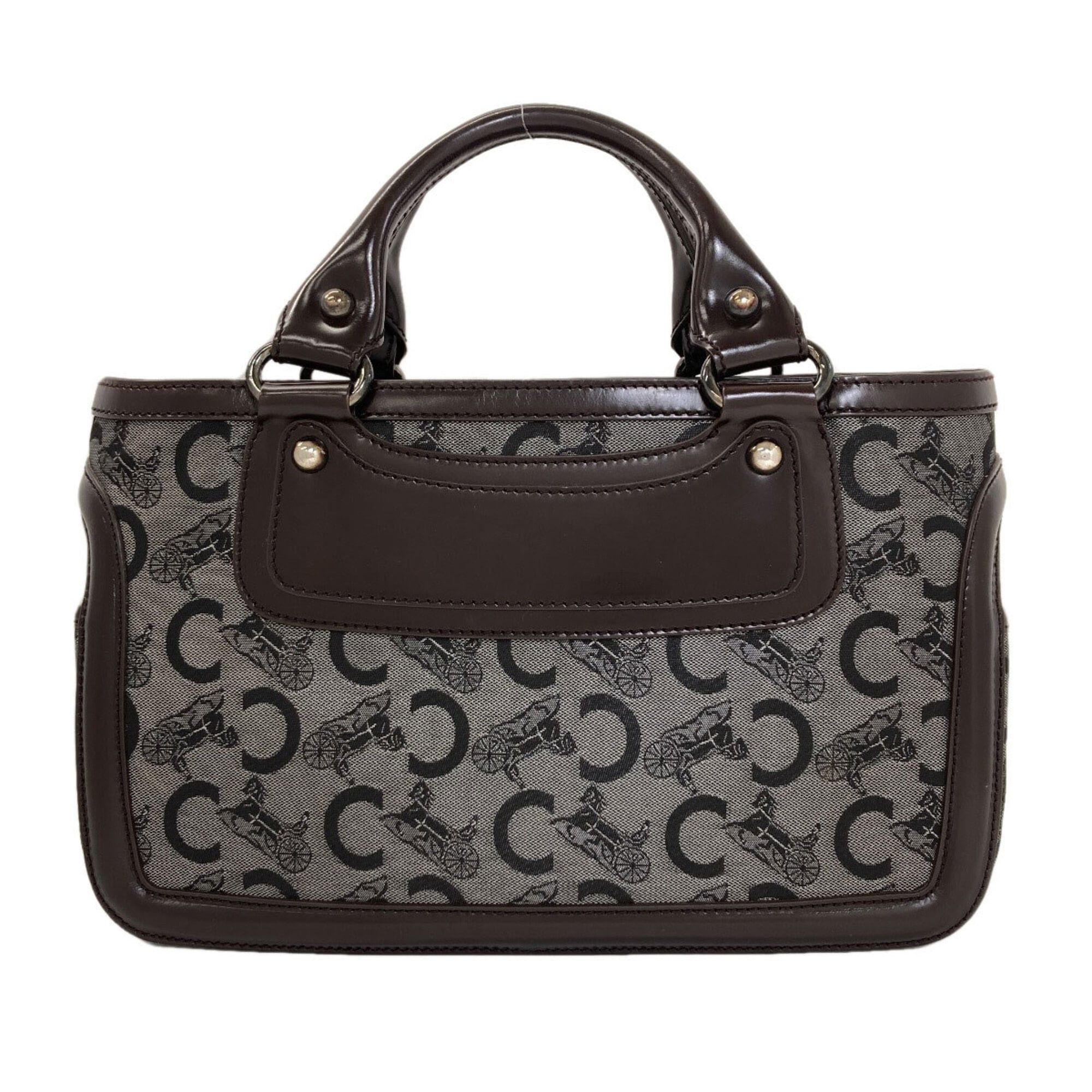 Celine Celine Boogie Bag C Sulky Handbag Leather/Canvas Women's CELINE Size ONE SIZE - 2 Thumbnail