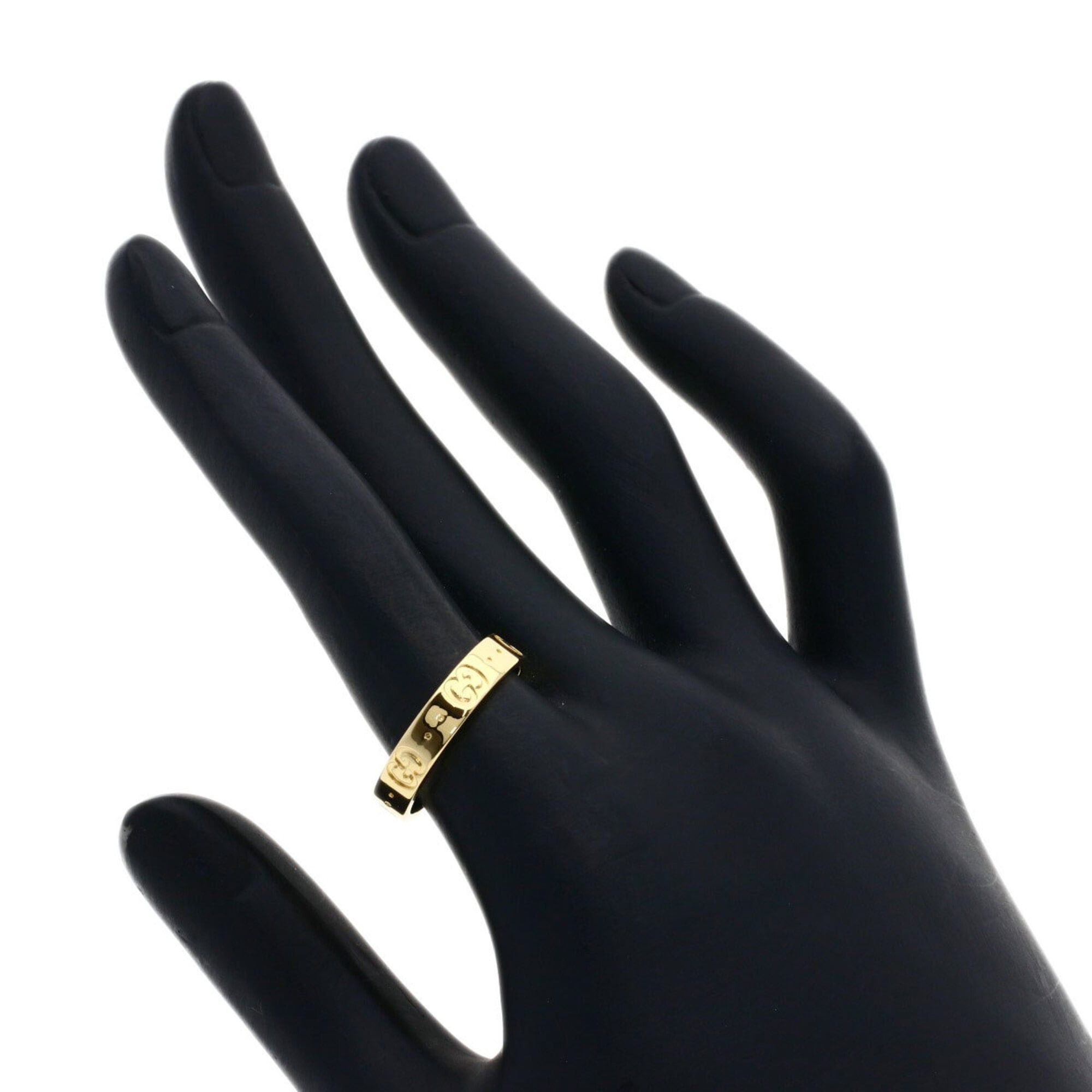 Gucci Gucci Icon #14 Ring - 18K Yellow Gold Women's GUCCI Size ONE SIZE - 6 Thumbnail