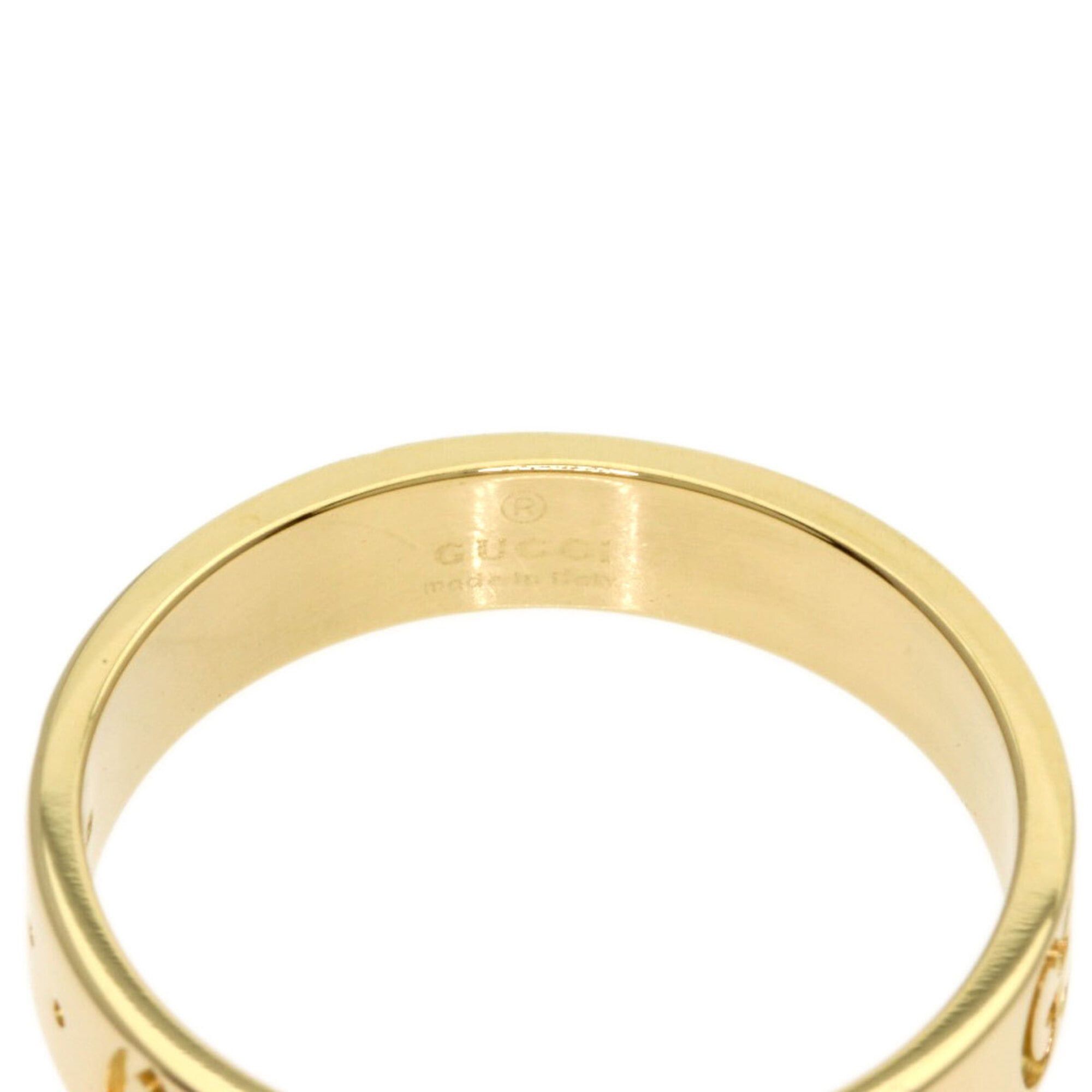 Gucci Gucci Icon #14 Ring - 18K Yellow Gold Women's GUCCI Size ONE SIZE - 5 Thumbnail