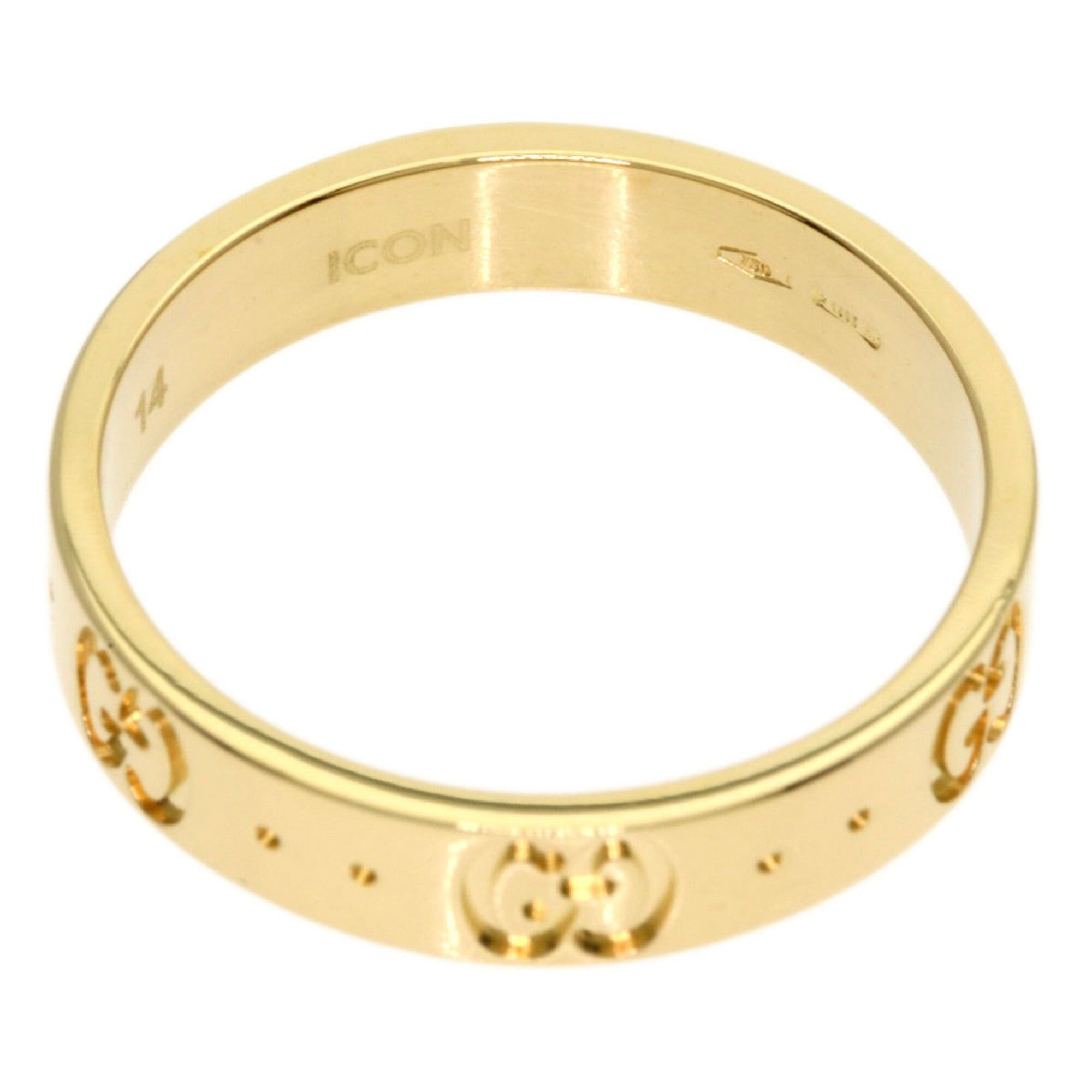 Gucci Gucci Icon #14 Ring - 18K Yellow Gold Women's GUCCI Size ONE SIZE - 4 Thumbnail
