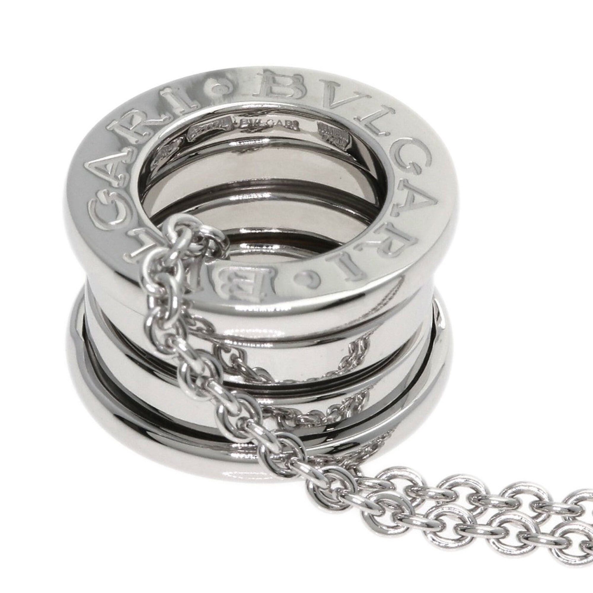 Bvlgari BVLGARI B-zero1 Necklace, 18K White Gold, Women's Size ONE SIZE - 2 Thumbnail