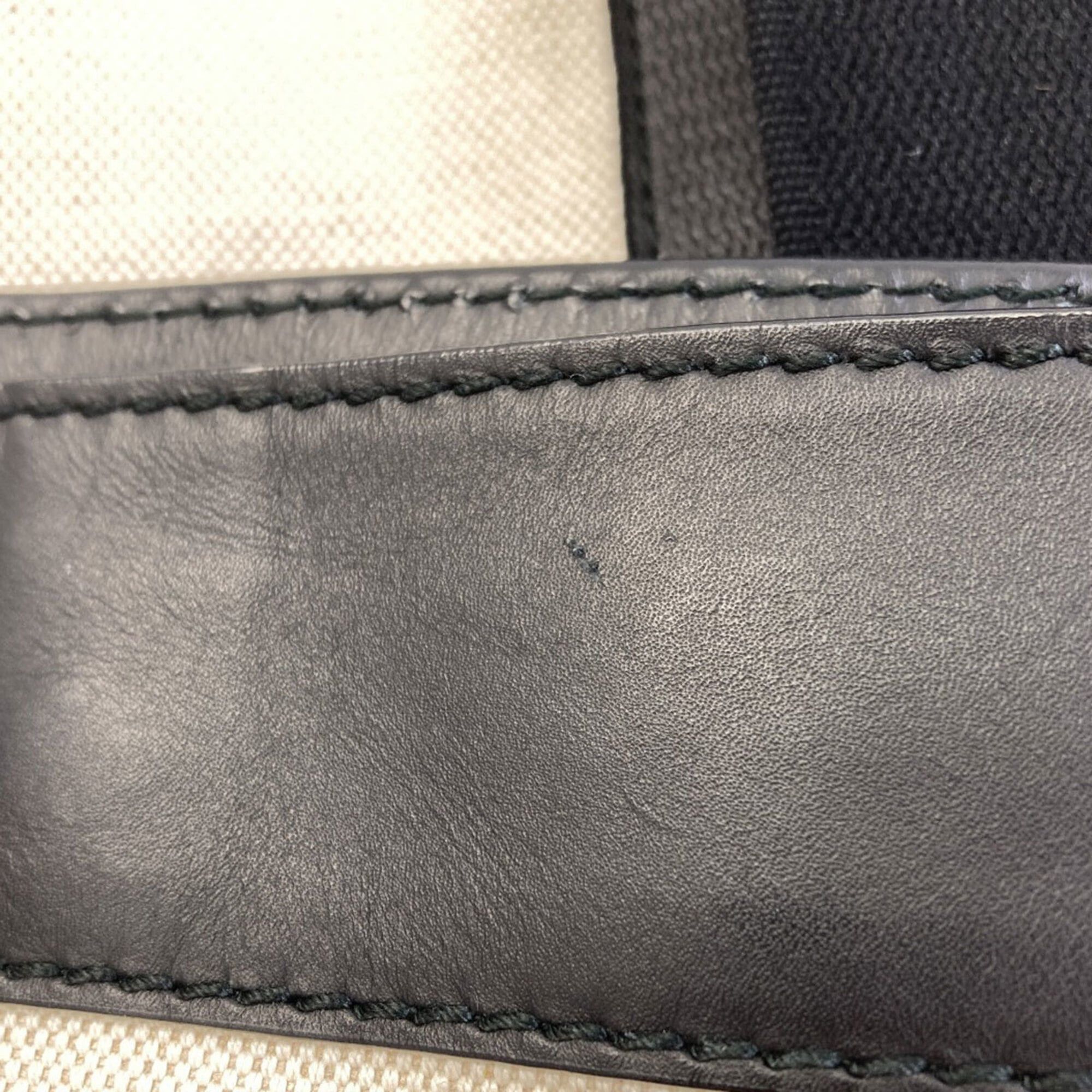 Balenciaga Balenciaga 374767 Navy Tote Bag, Canvas/Leather, Women's BALENCIAGA Size ONE SIZE - 12 Thumbnail