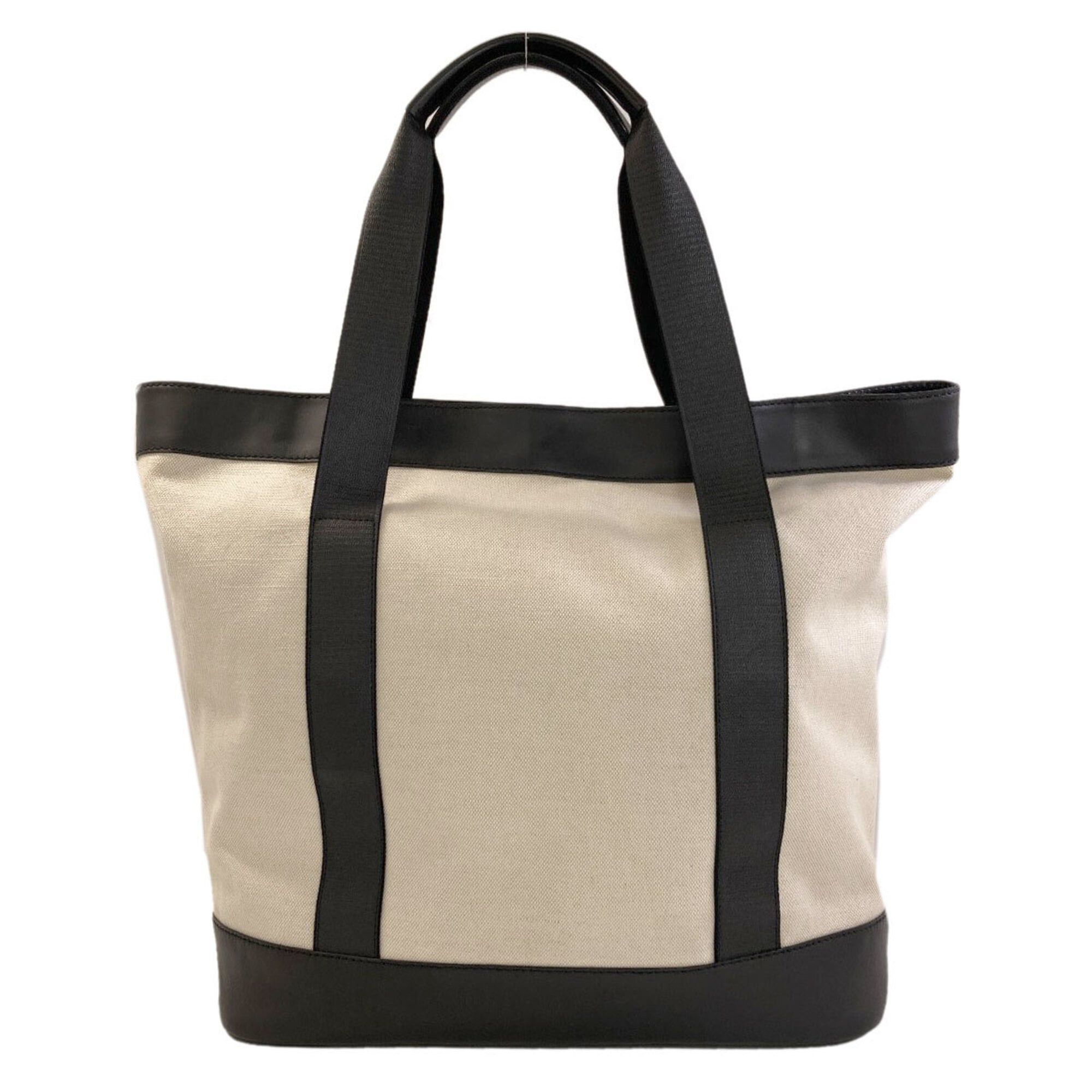 Balenciaga Balenciaga 374767 Navy Tote Bag, Canvas/Leather, Women's BALENCIAGA Size ONE SIZE - 2 Thumbnail