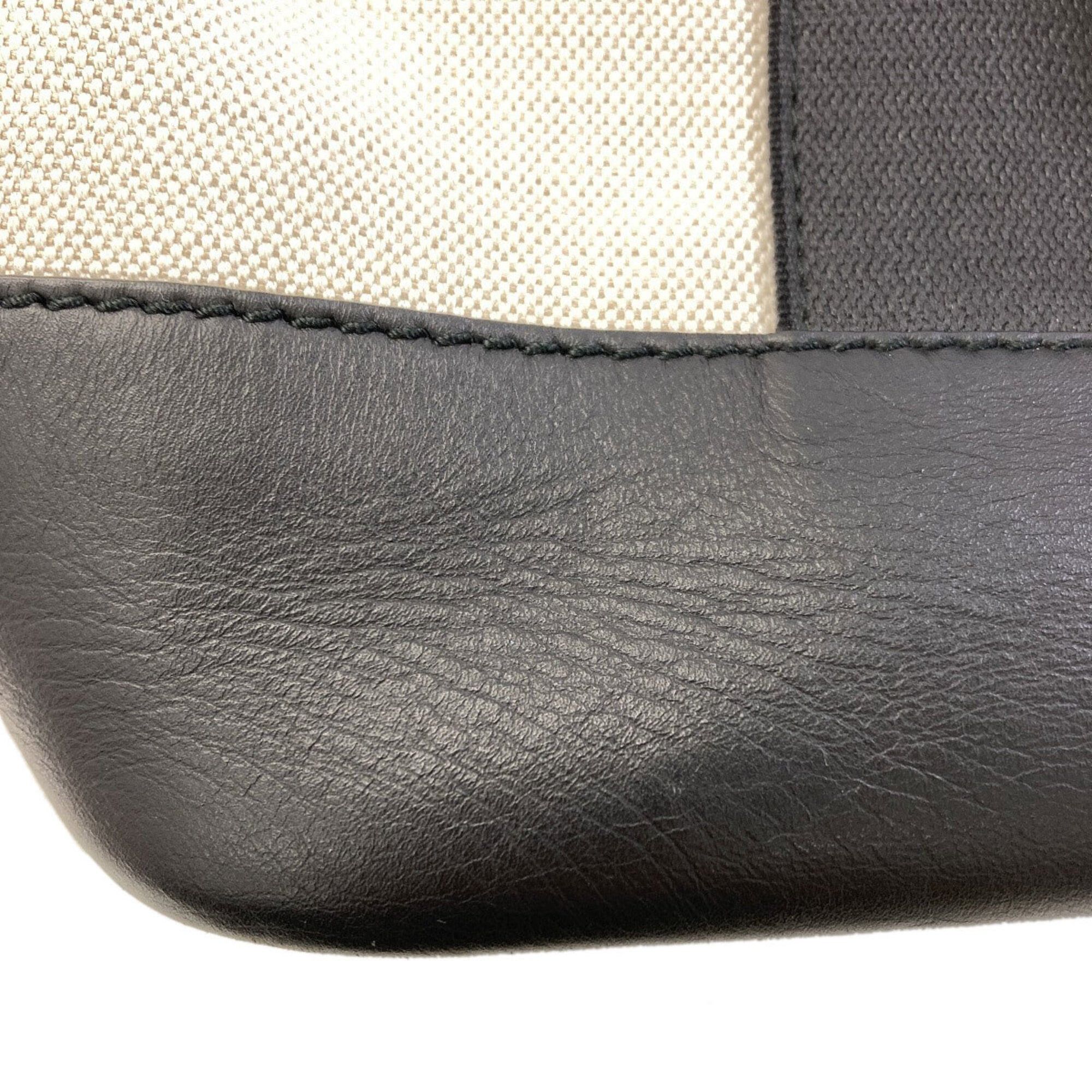 Balenciaga Balenciaga 374767 Navy Tote Bag, Canvas/Leather, Women's BALENCIAGA Size ONE SIZE - 13 Thumbnail