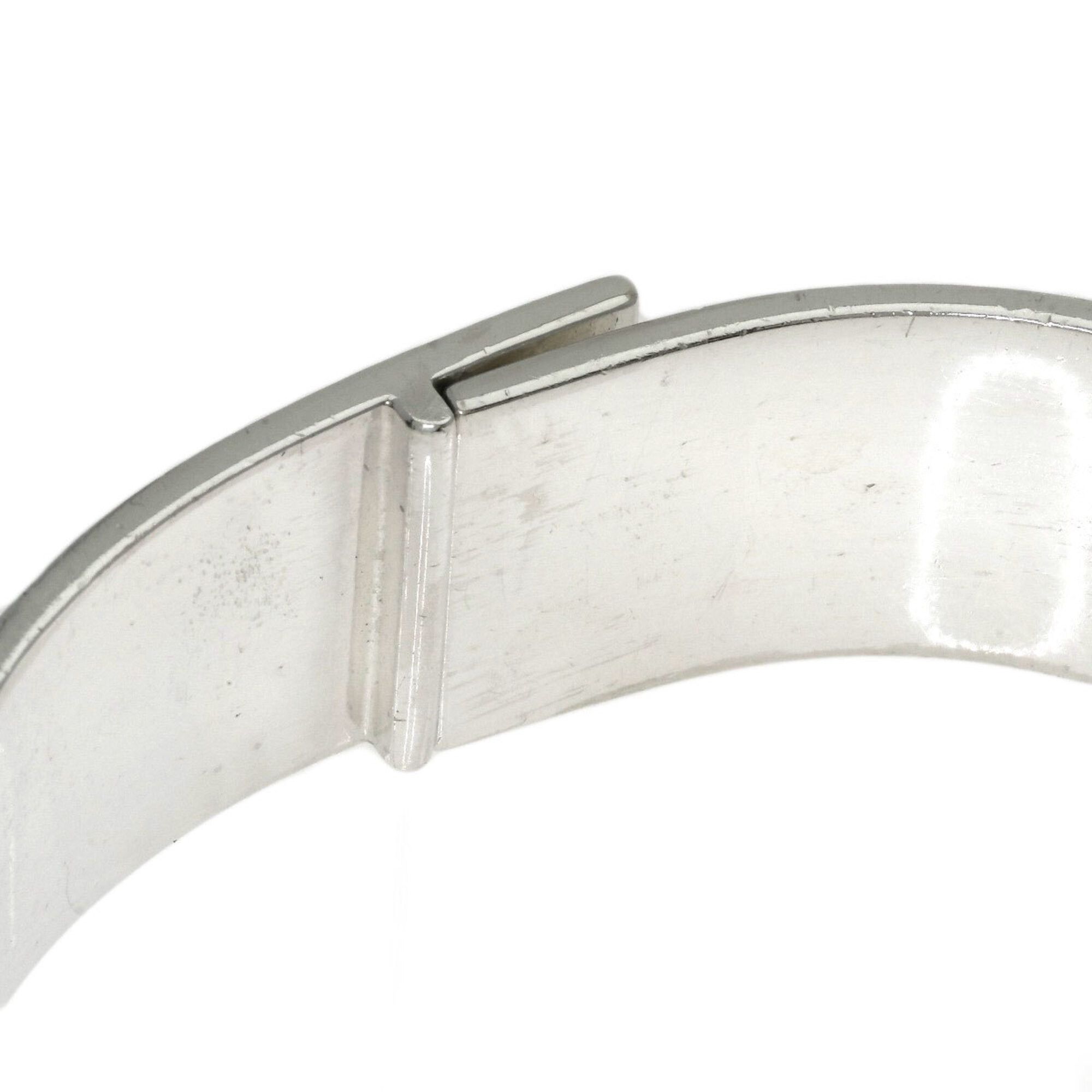 Gucci Gucci Logo Bangle Bracelet, Silver, Women's Size ONE SIZE - 4 Thumbnail