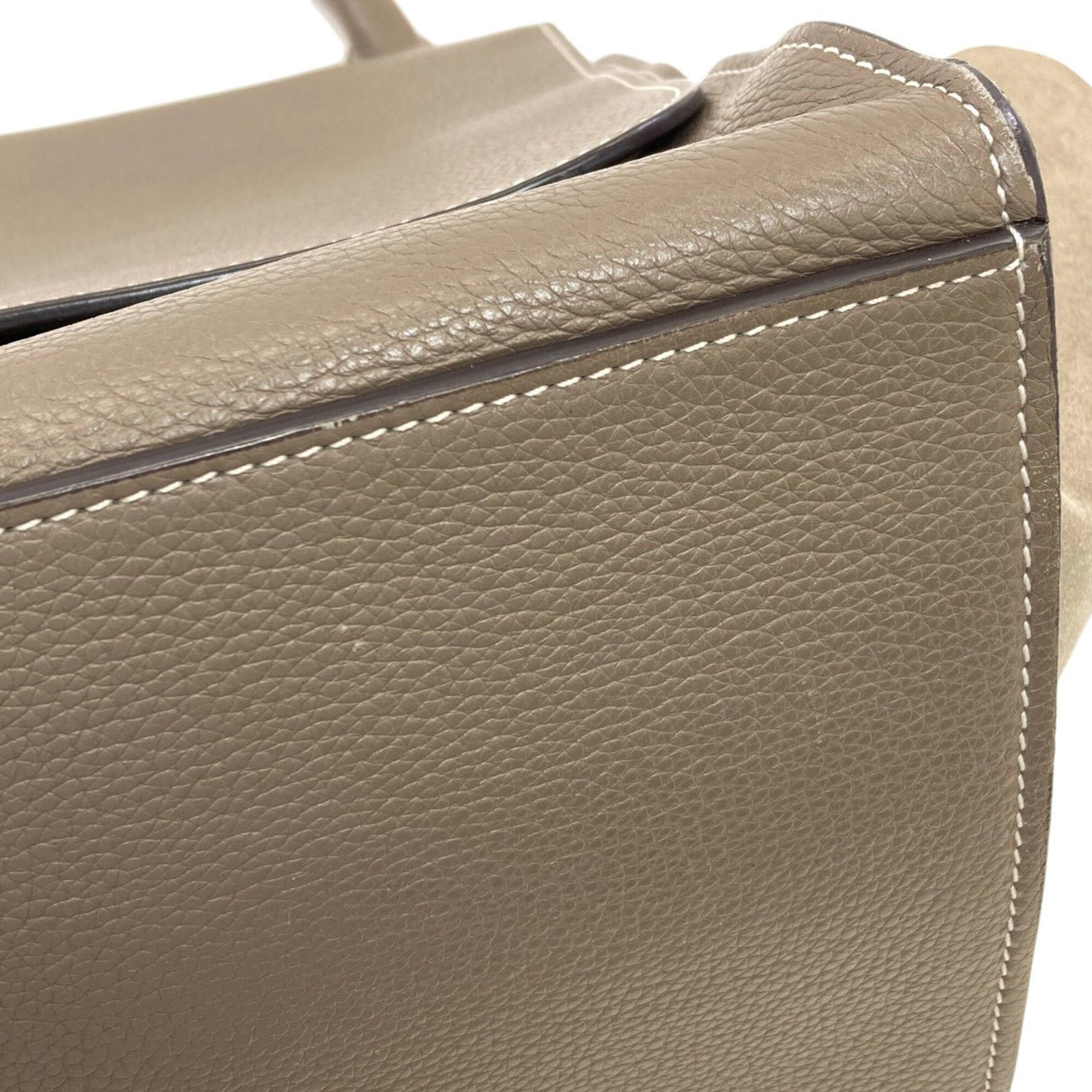 Celine Celine Trapeze 2-Way Handbag, Calfskin/Suede, Women's CELINE Size ONE SIZE - 19 Thumbnail