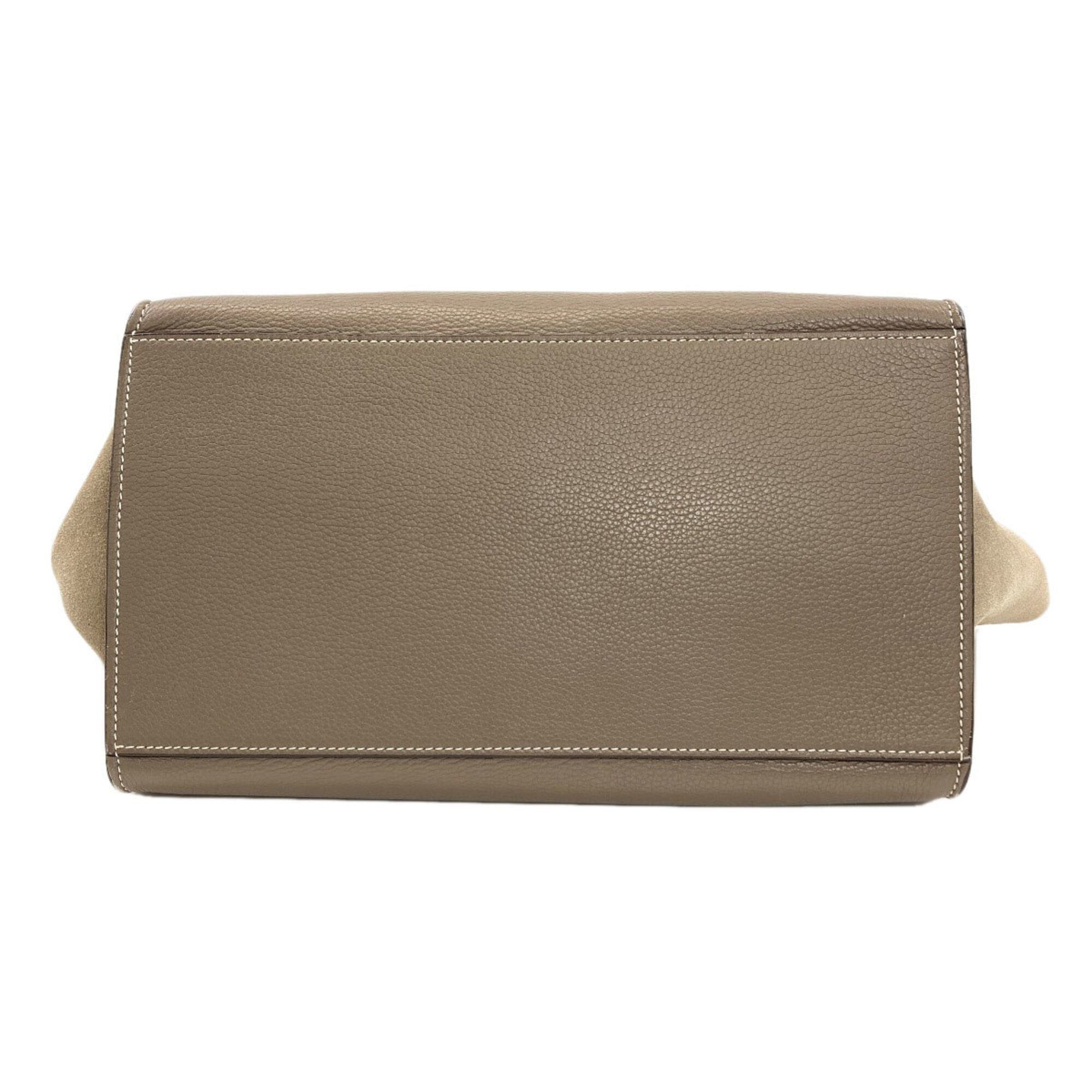 Celine Celine Trapeze 2-Way Handbag, Calfskin/Suede, Women's CELINE Size ONE SIZE - 4 Thumbnail