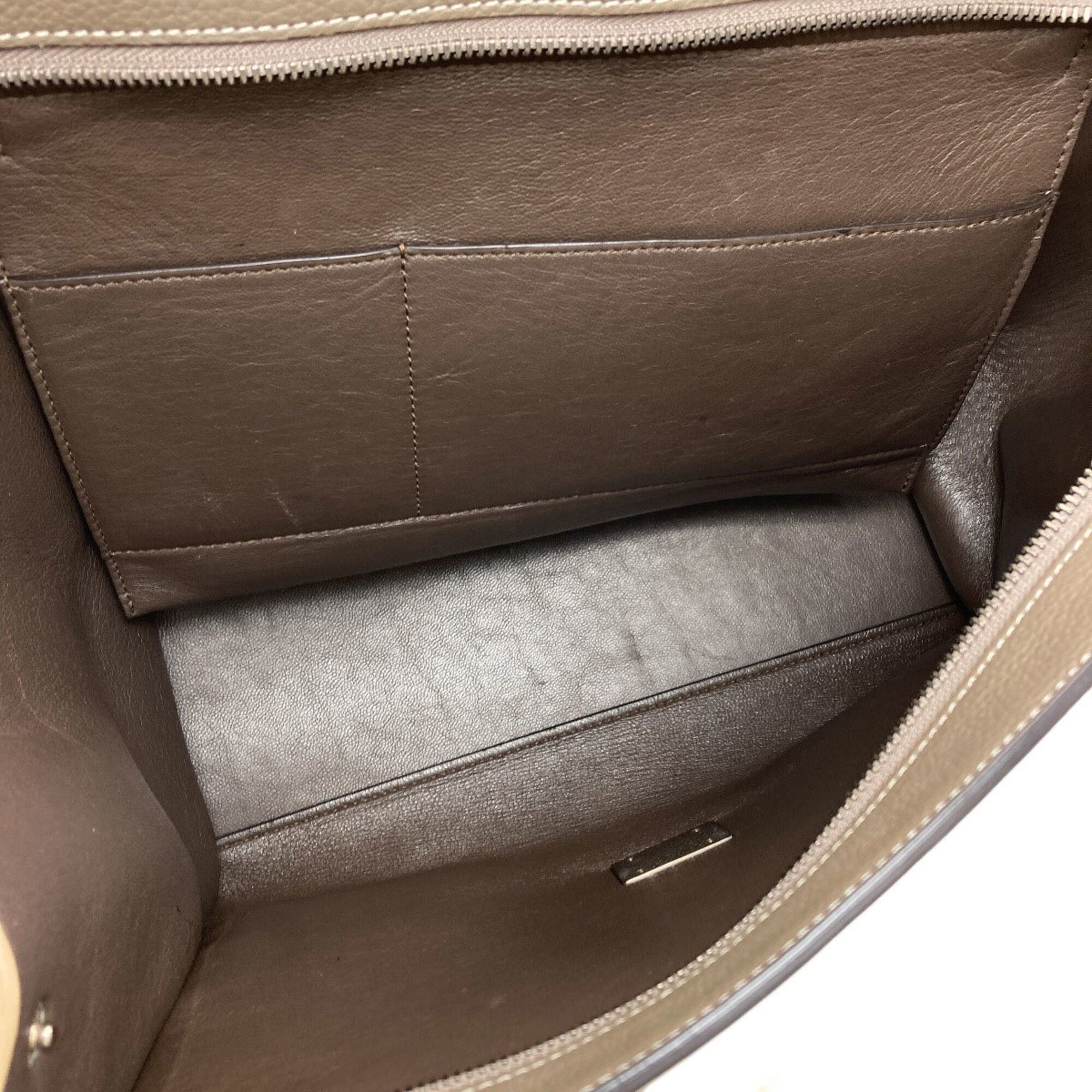 Celine Celine Trapeze 2-Way Handbag, Calfskin/Suede, Women's CELINE Size ONE SIZE - 5 Thumbnail