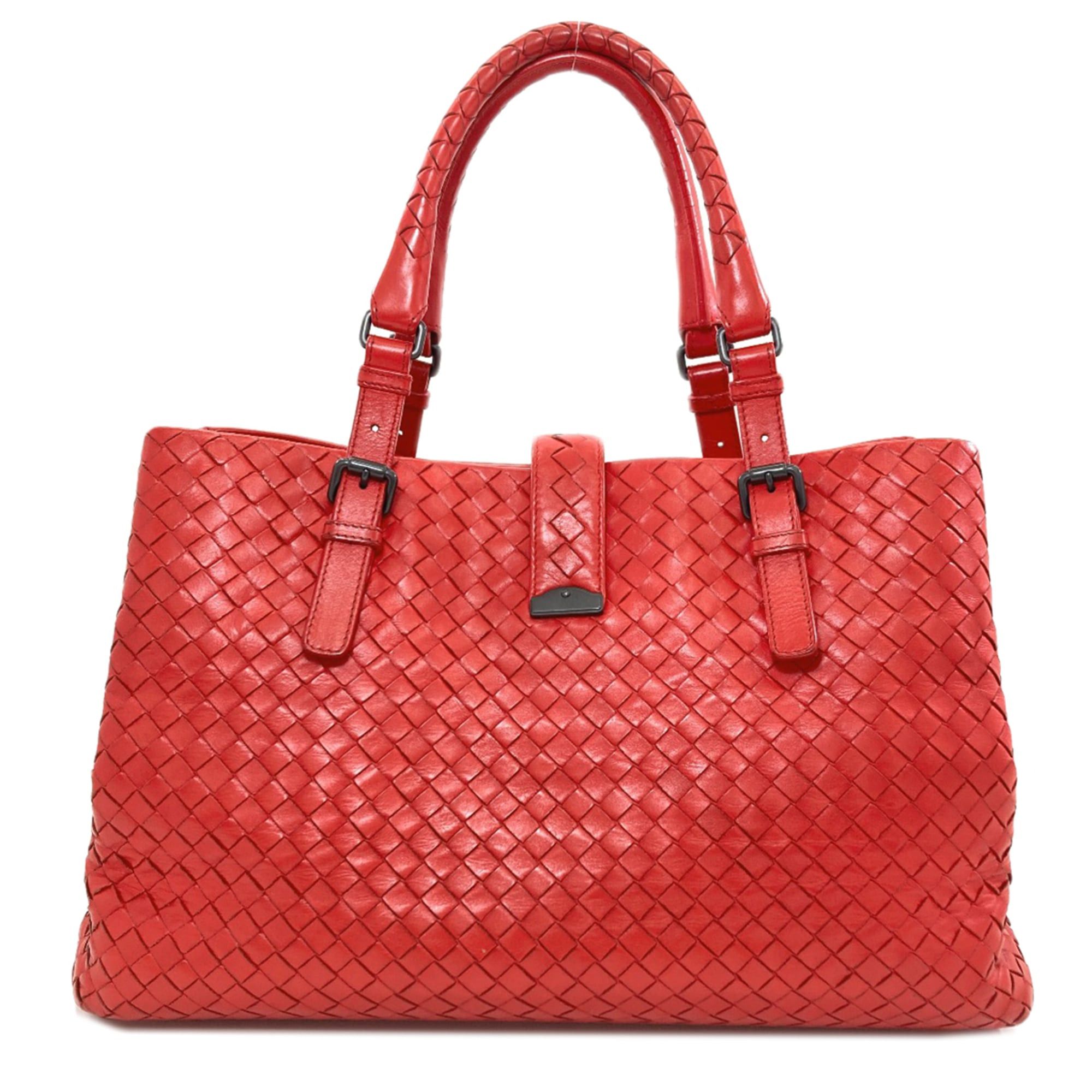Bottega Veneta Bottega Veneta Intrecciato Tote Bag, Calfskin, Women's Size ONE SIZE - 2 Thumbnail
