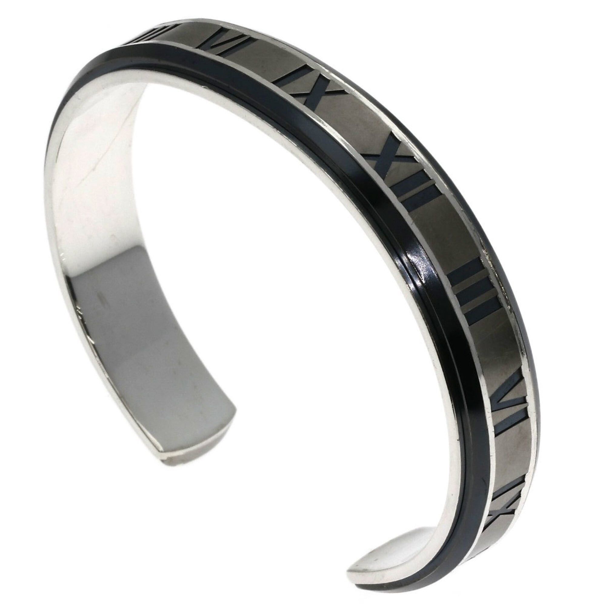 Tiffany & Co. Tiffany & Co. Atlas Bangle Bracelet, Silver/Titanium, Unisex. Size ONE SIZE - 2 Thumbnail