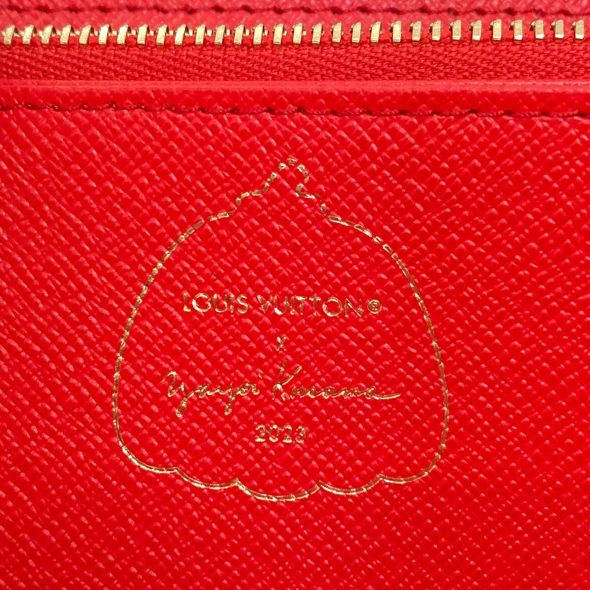 Louis Vuitton Louis Vuitton M81864 Zippy Wallet Yayoi Kusama Long Monogram Canvas Women's LOUIS VUITTON Size ONE SIZE - 6 Thumbnail