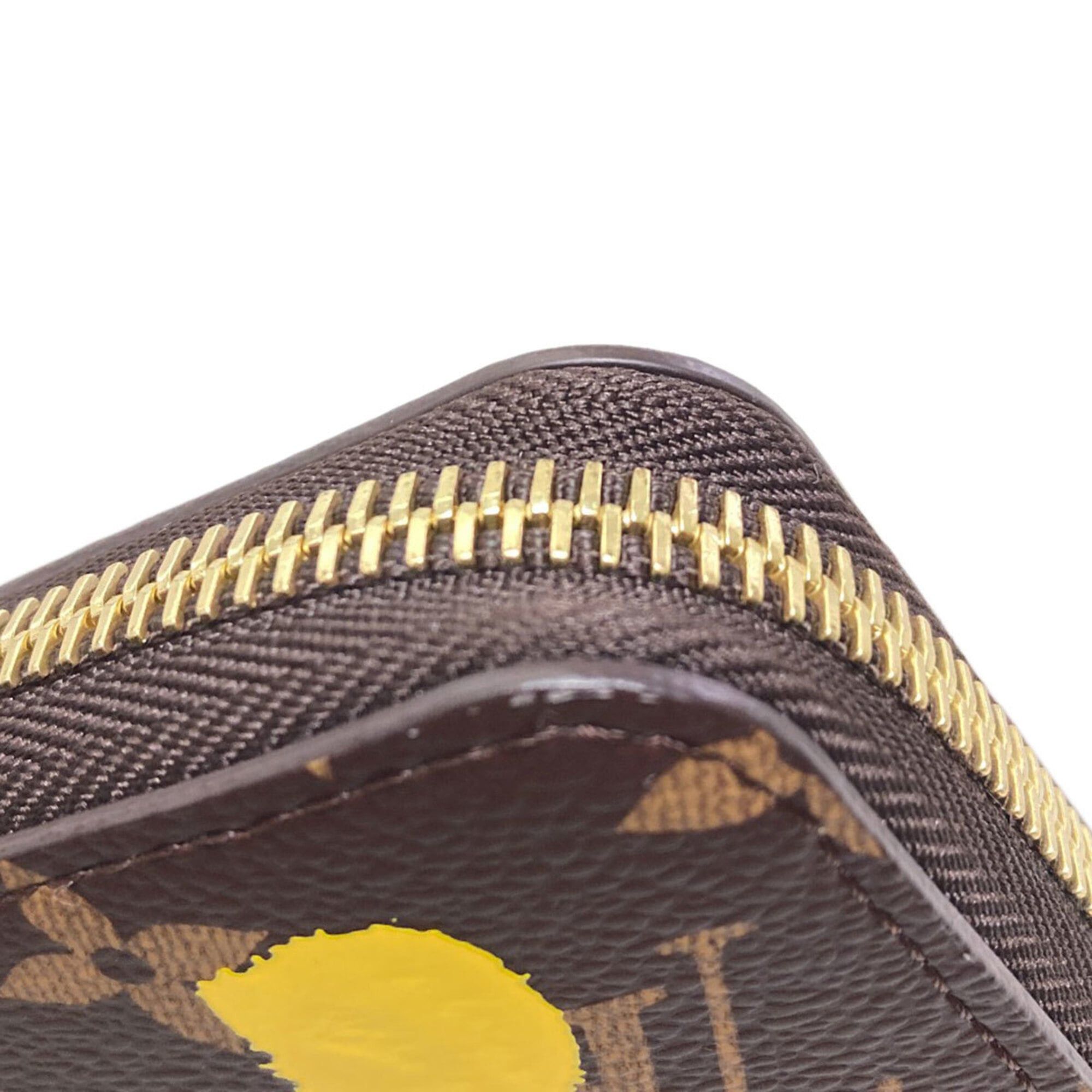 Louis Vuitton Louis Vuitton M81864 Zippy Wallet Yayoi Kusama Long Monogram Canvas Women's LOUIS VUITTON Size ONE SIZE - 10 Thumbnail