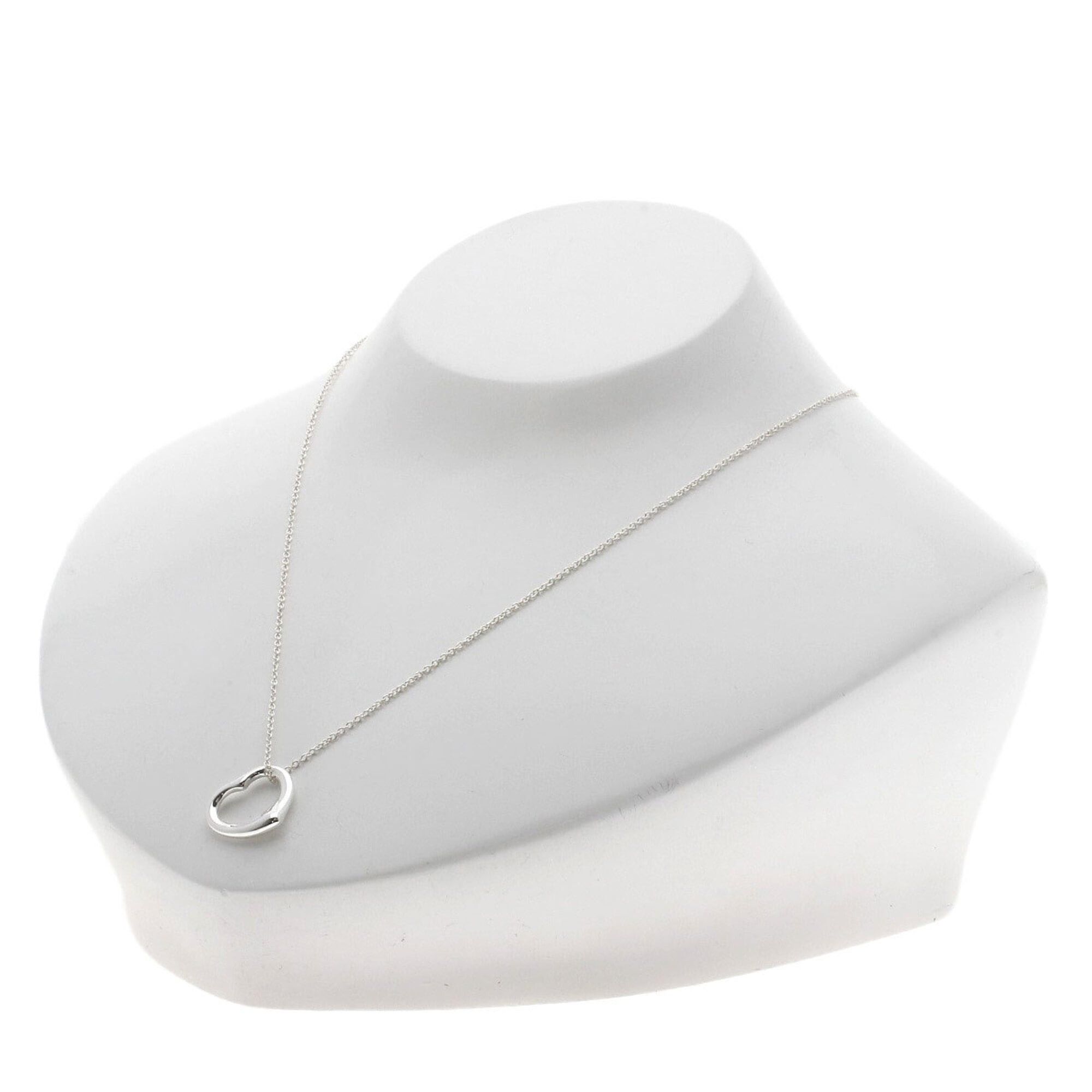 Tiffany & Co. Tiffany & Co. Open Heart Necklace, Silver, Women's. Size ONE SIZE - 5 Thumbnail