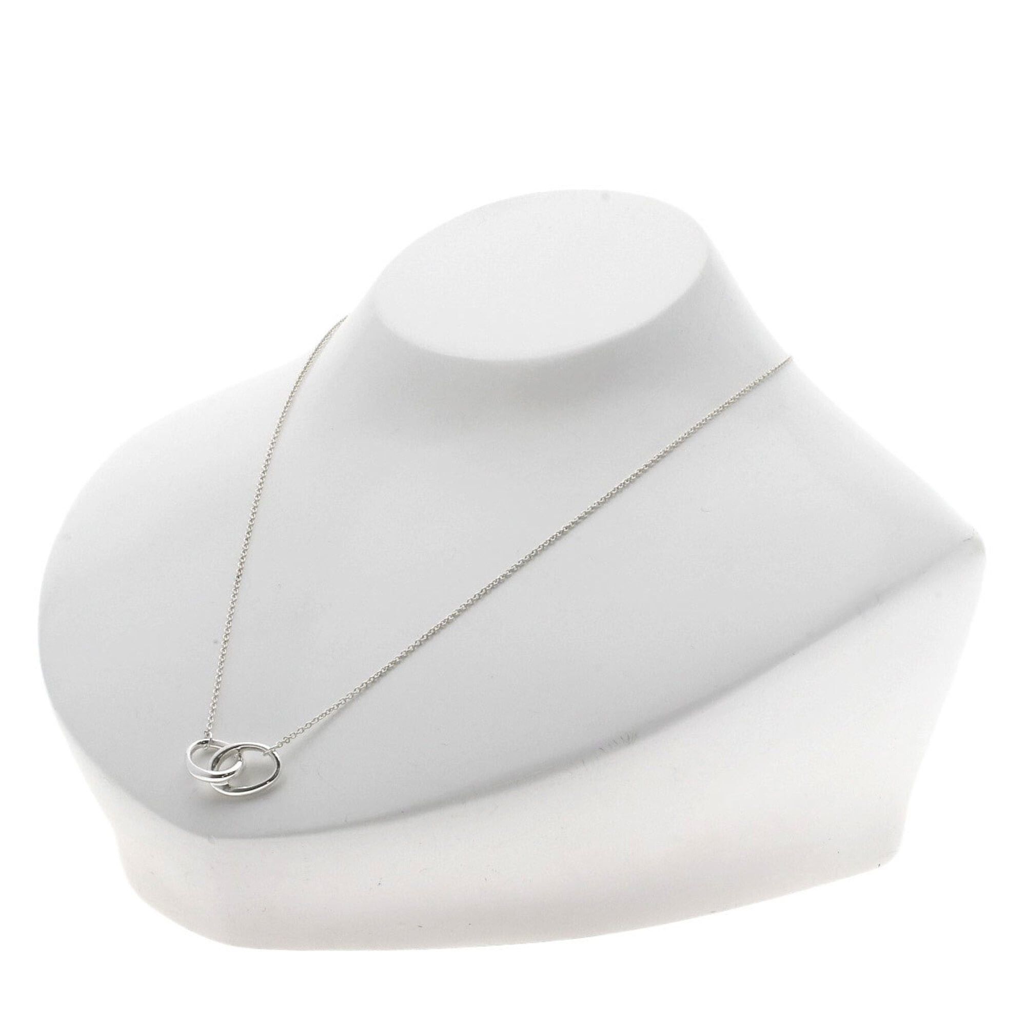 Tiffany & Co. Tiffany & Co. Double Loop Necklace, Silver, Women's. Size ONE SIZE - 4 Thumbnail