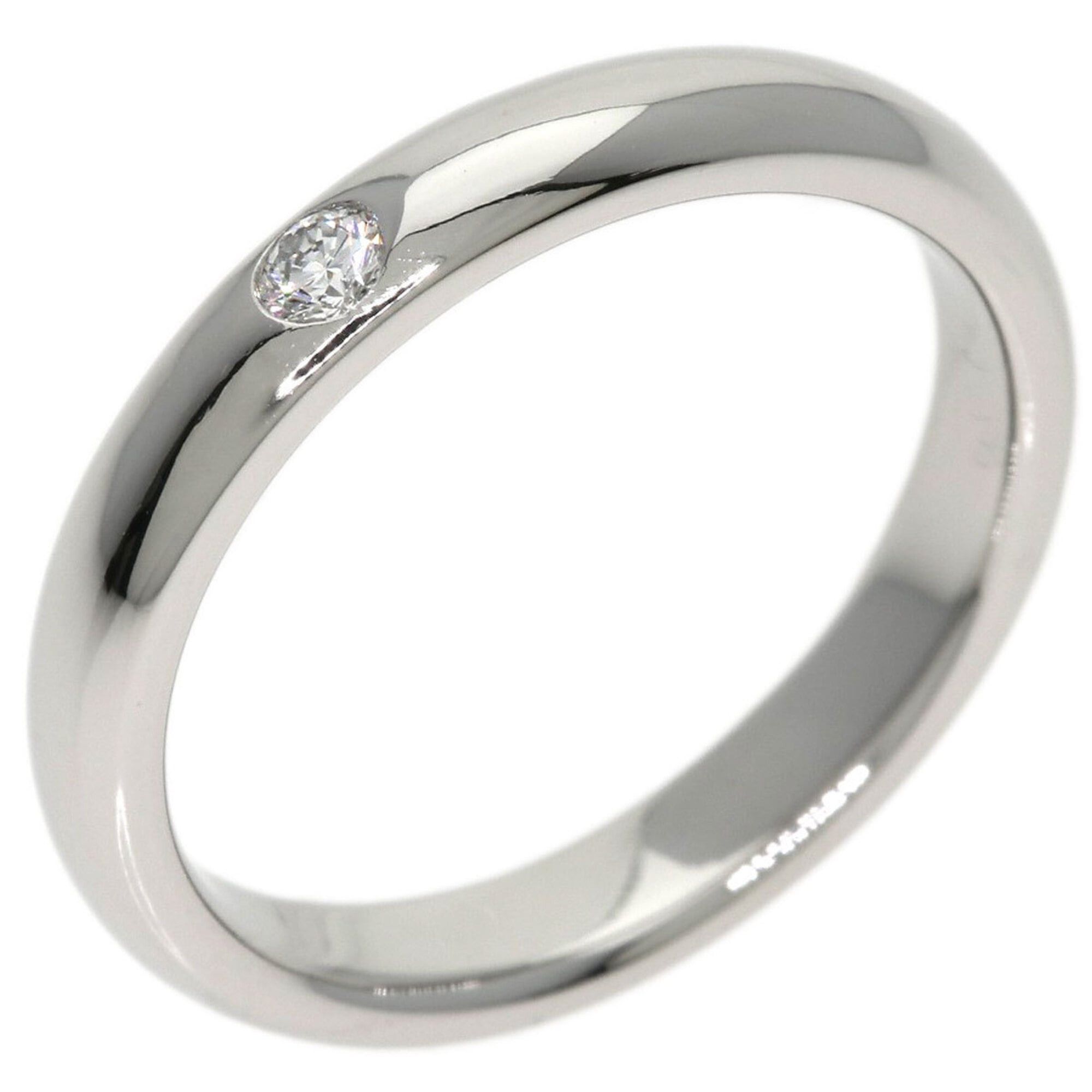 Harry Winston Harry Winston Wedding Ring, 1P Diamond, Platinum PT950, Women's. Size ONE SIZE - 2 Thumbnail