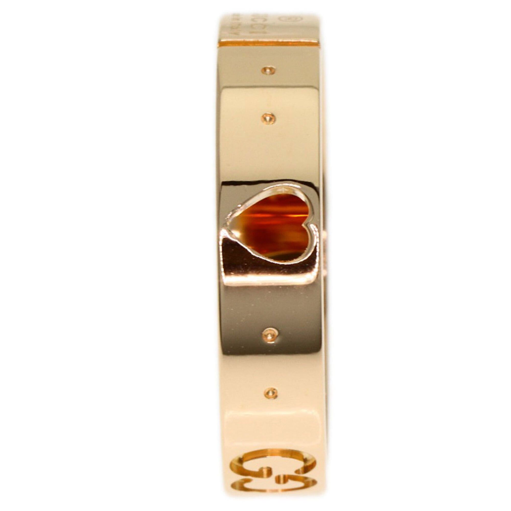 Gucci Gucci Icon #11 Ring - 18K Pink Gold Women's GUCCI Size ONE SIZE - 9 Thumbnail