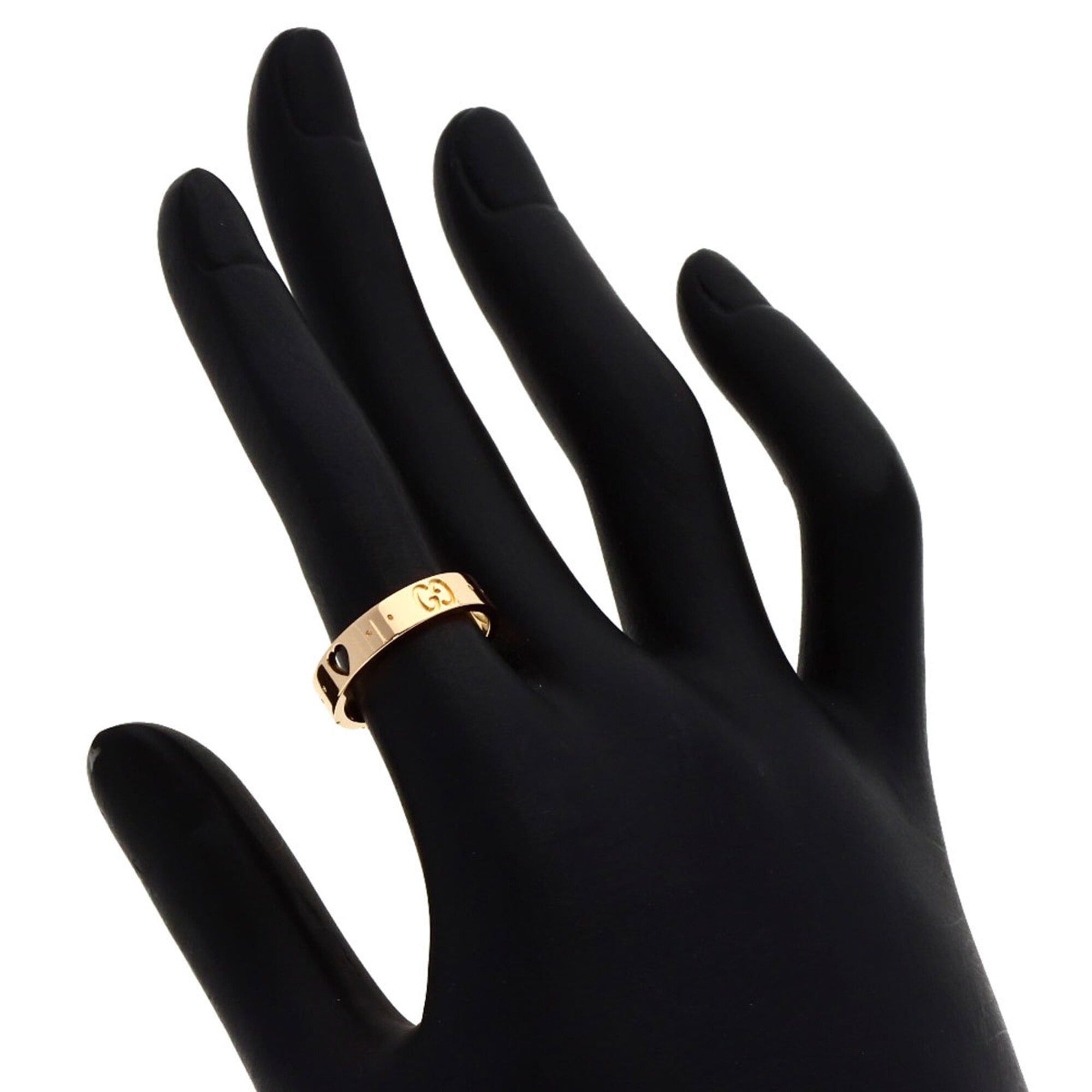Gucci Gucci Icon #11 Ring - 18K Pink Gold Women's GUCCI Size ONE SIZE - 6 Thumbnail