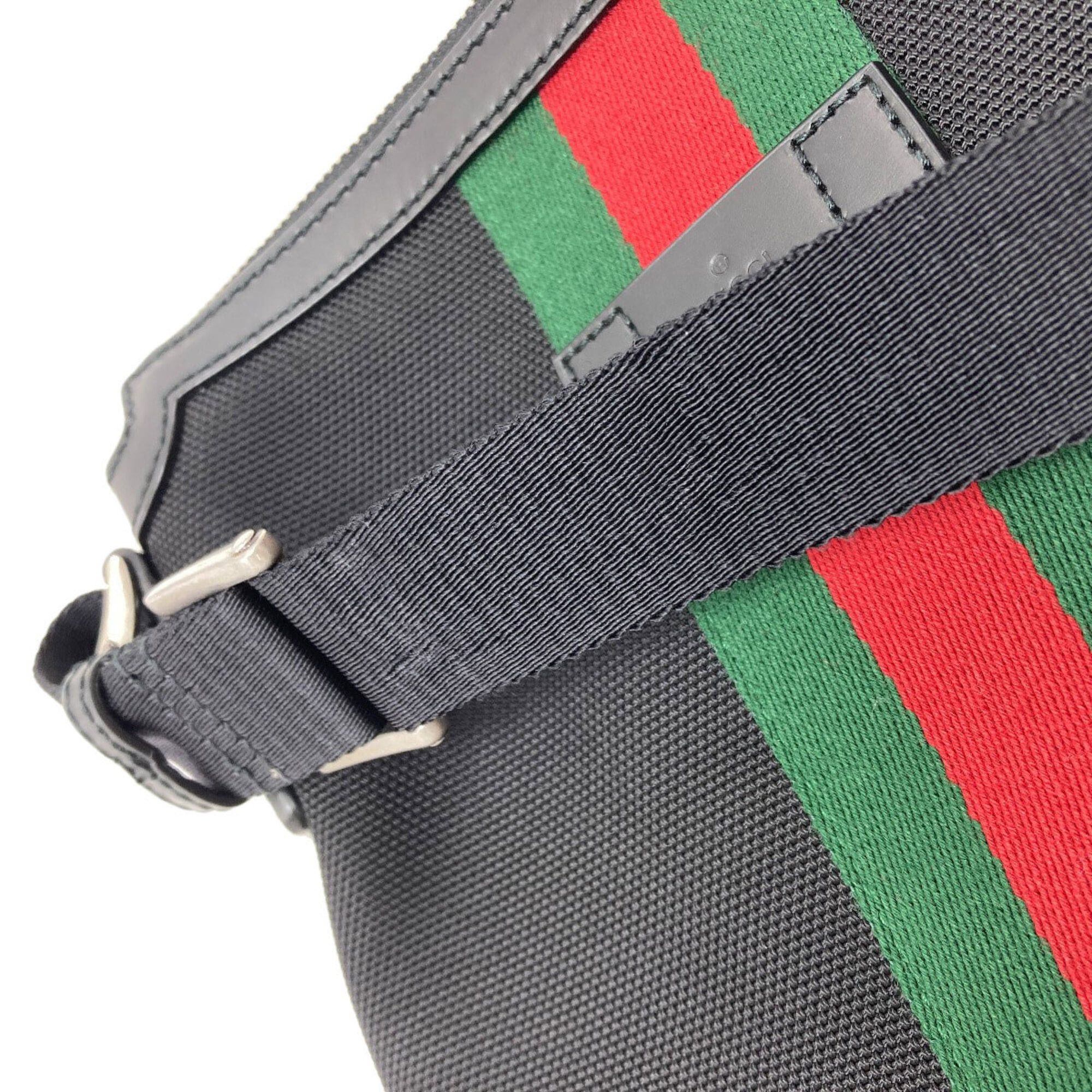 Gucci Gucci 631195 Outlet Sherry Line Shoulder Bag Nylon Canvas Women's GUCCI Size ONE SIZE - 10 Thumbnail
