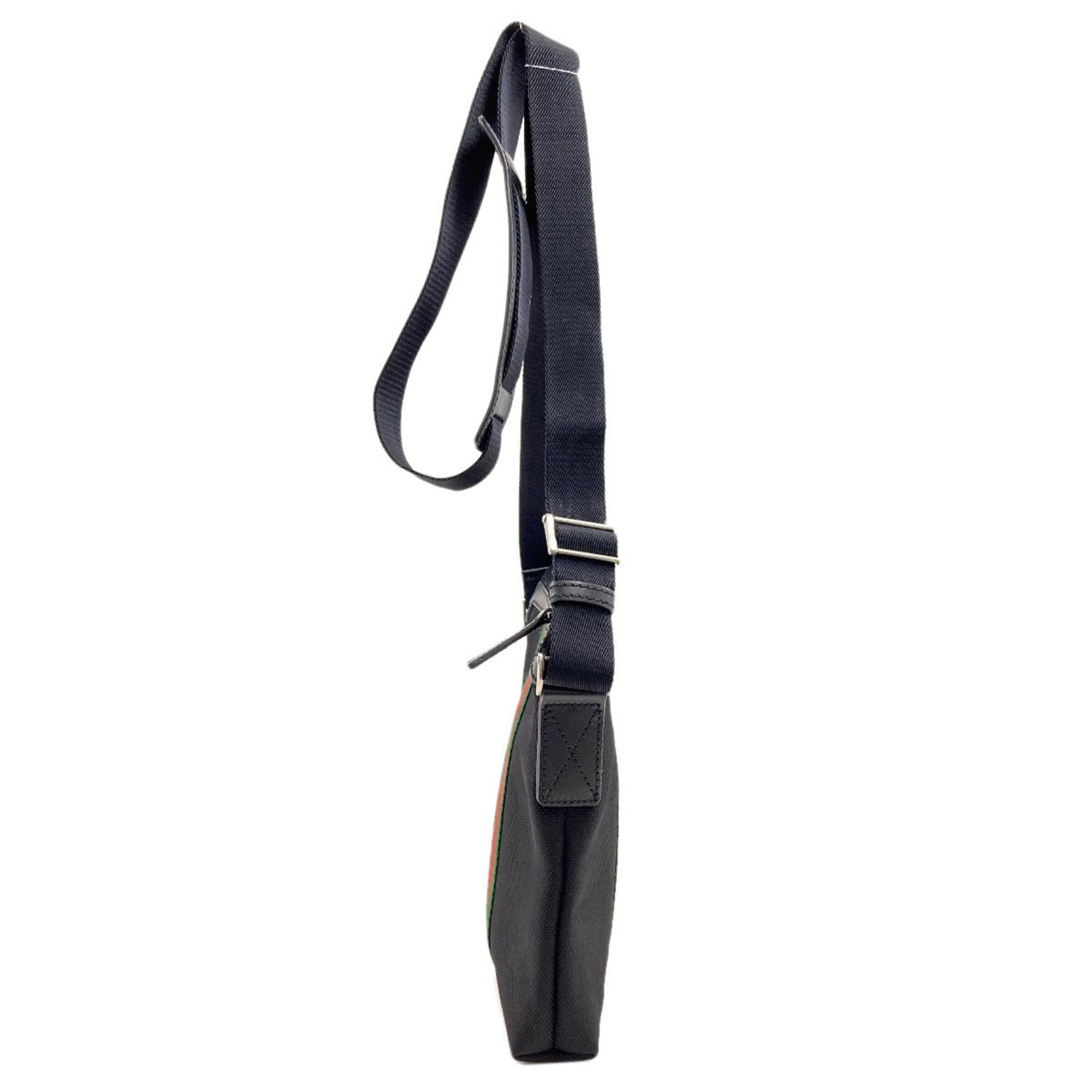 Gucci Gucci 631195 Outlet Sherry Line Shoulder Bag Nylon Canvas Women's GUCCI Size ONE SIZE - 3 Thumbnail