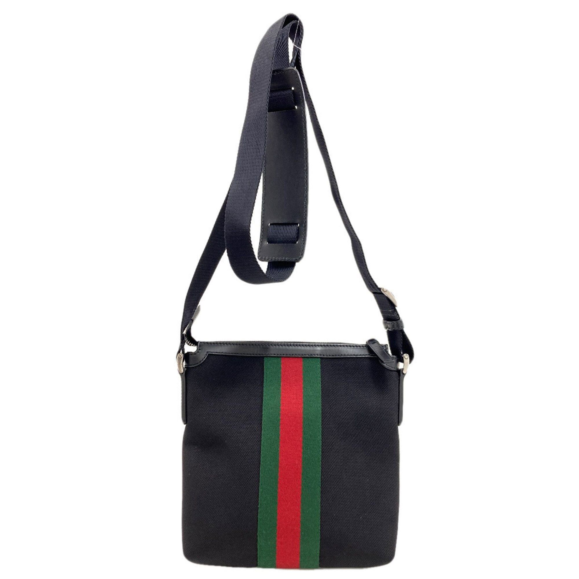 Gucci Gucci 631195 Outlet Sherry Line Shoulder Bag Nylon Canvas Women's GUCCI Size ONE SIZE - 2 Thumbnail