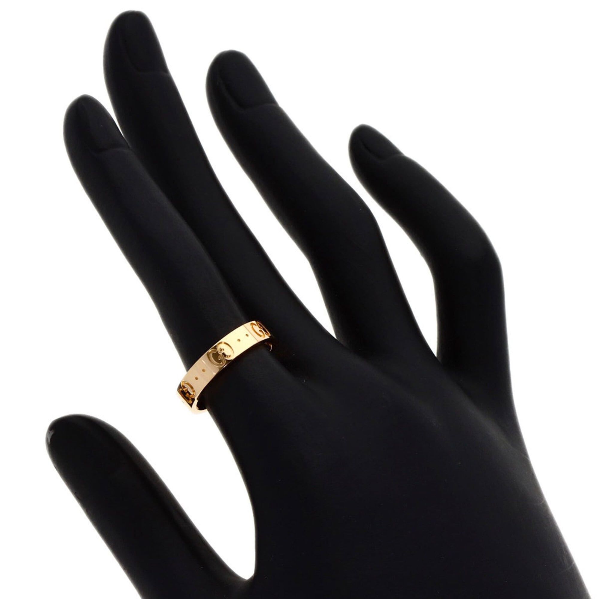 Gucci Gucci Icon #11 Ring - 18K Pink Gold Women's GUCCI Size ONE SIZE - 6 Thumbnail