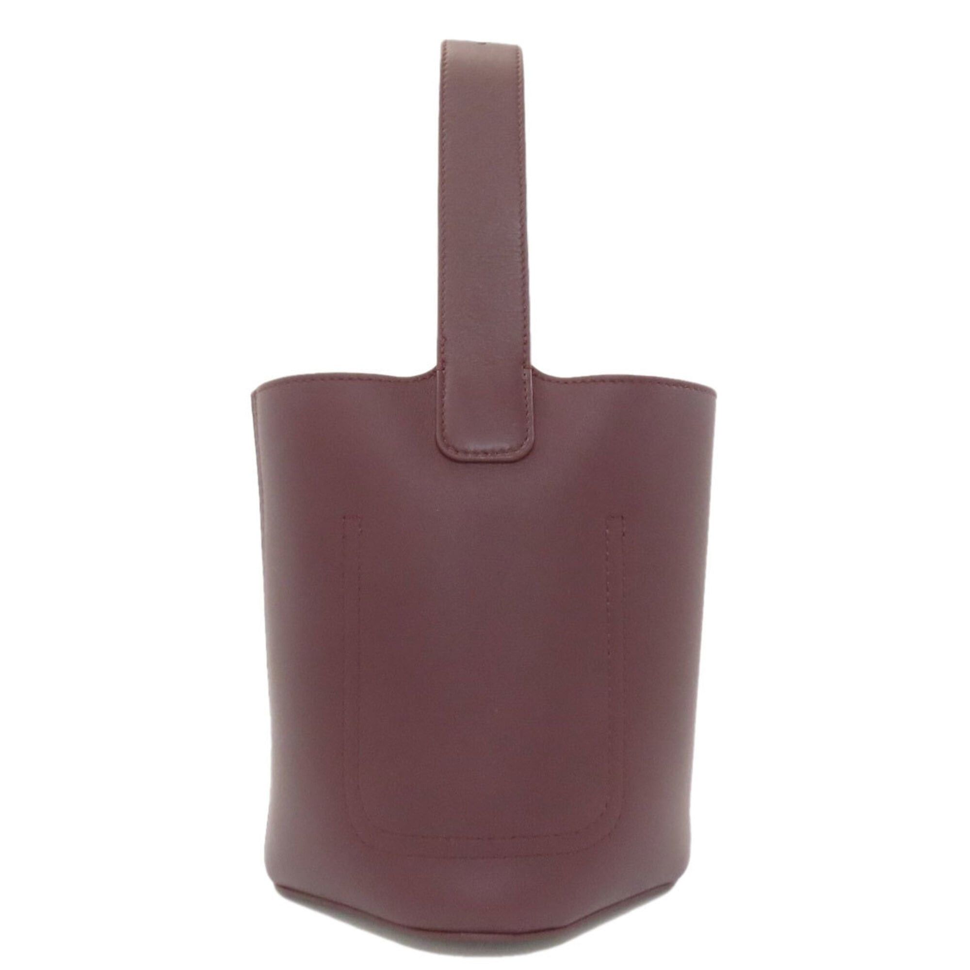 Loewe Loewe Pebble Bucket Bag Mini 2-Way Handbag Calfskin Women's LOEWE Size ONE SIZE - 2 Thumbnail