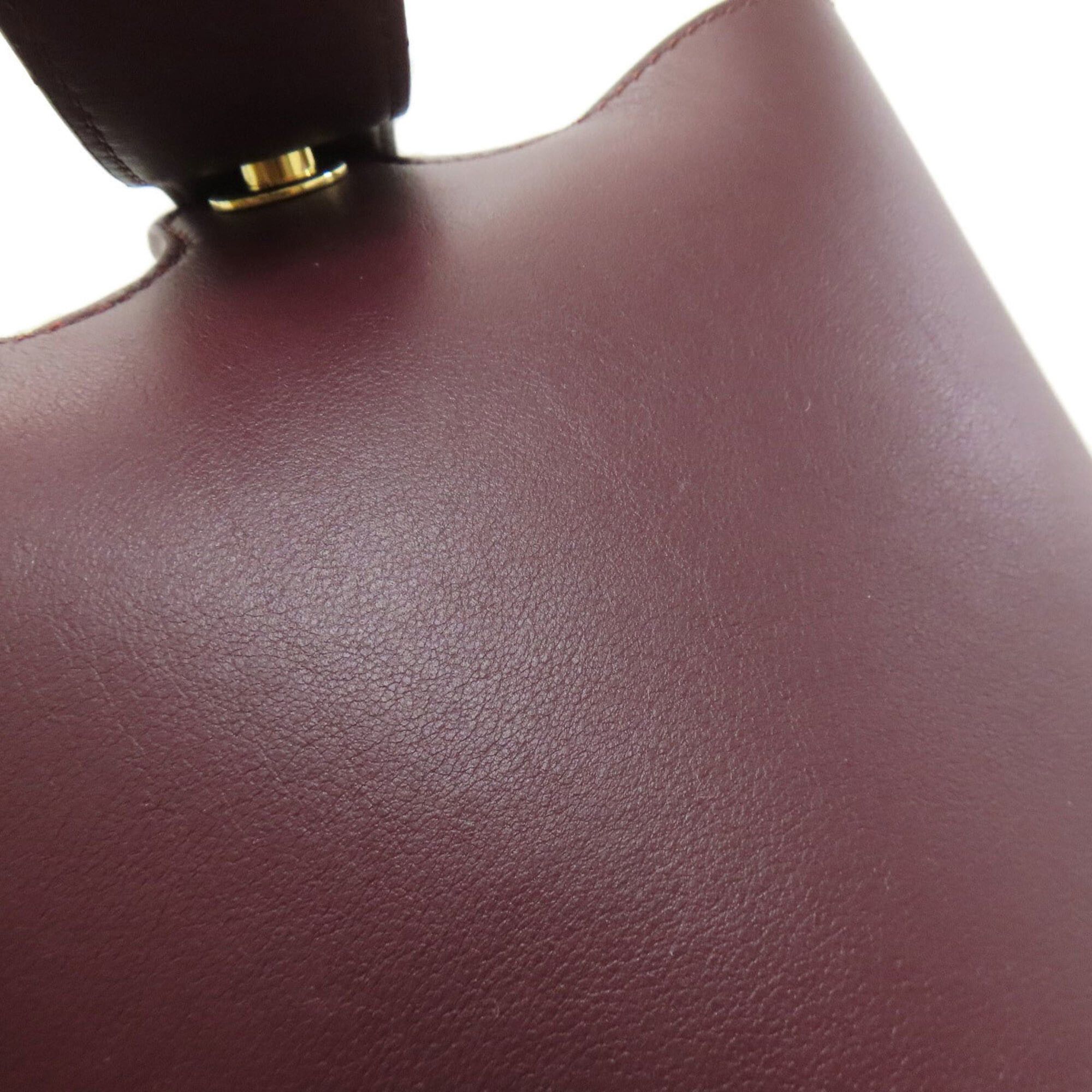 Loewe Loewe Pebble Bucket Bag Mini 2-Way Handbag Calfskin Women's LOEWE Size ONE SIZE - 10 Thumbnail