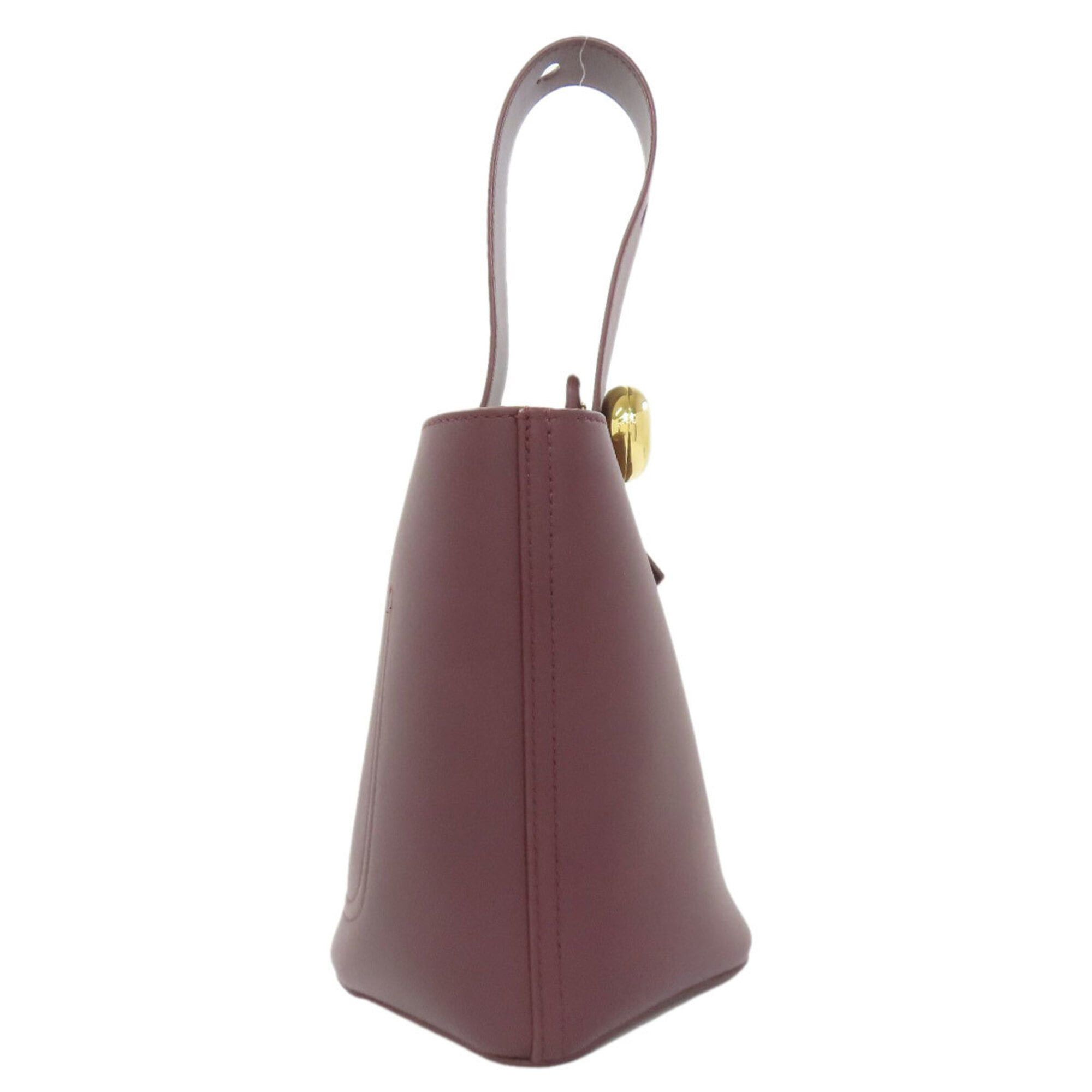 Loewe Loewe Pebble Bucket Bag Mini 2-Way Handbag Calfskin Women's LOEWE Size ONE SIZE - 3 Thumbnail