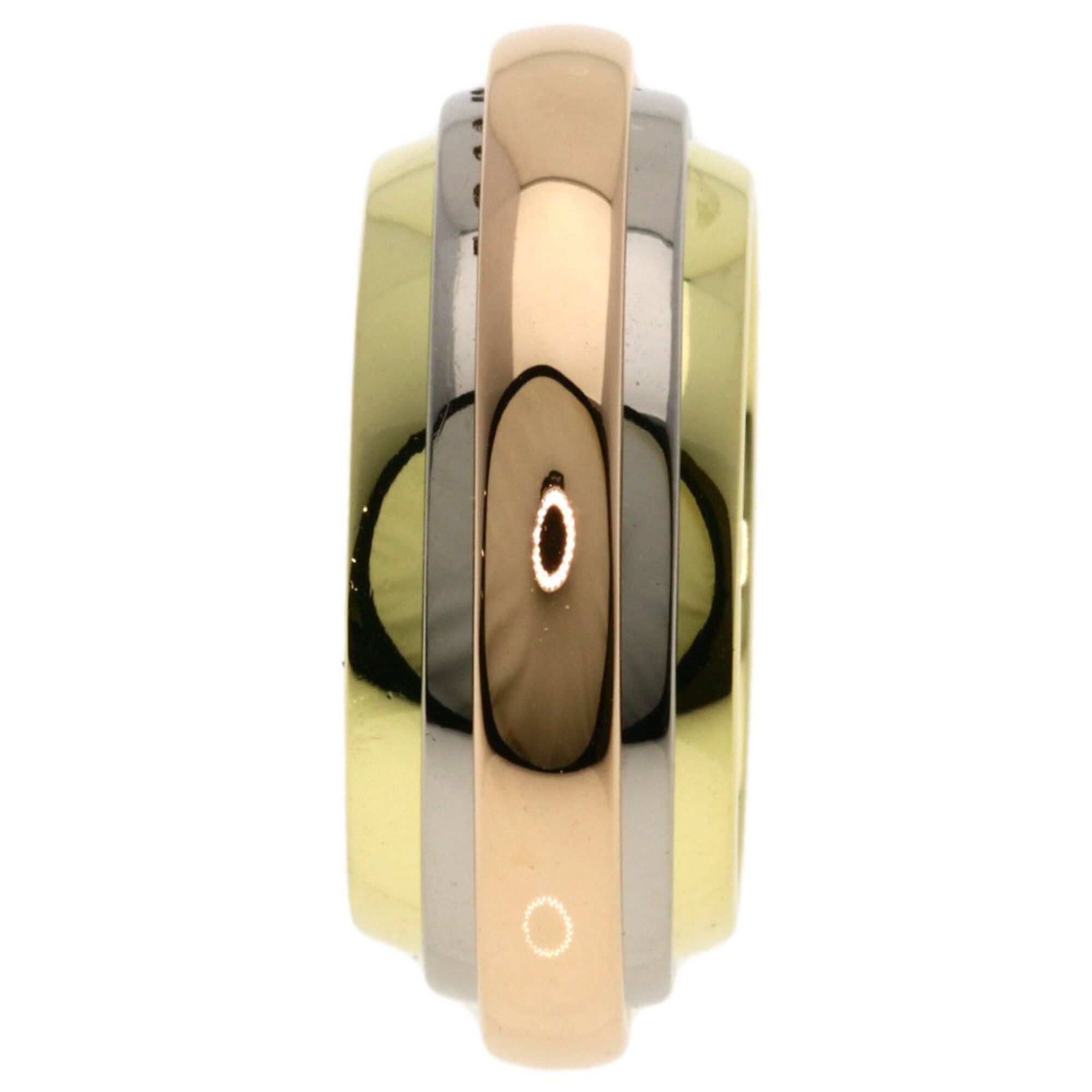Cartier Cartier Trinity Must Essence #51 Ring - 18K Yellow Gold/18K White Pink Gold Women's CARTIER Size ONE SIZE - 3 Thumbnail