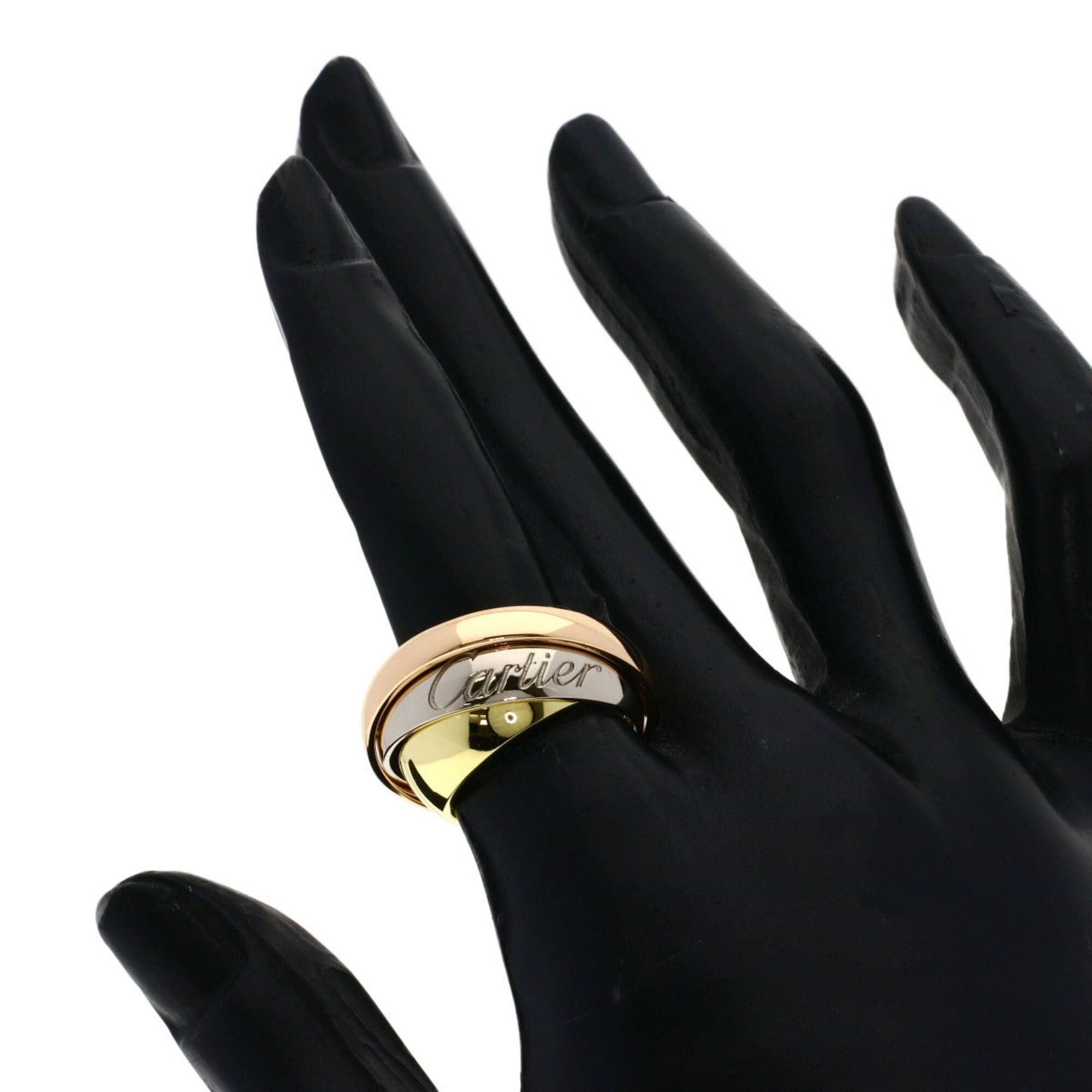 Cartier Cartier Trinity Must Essence #51 Ring - 18K Yellow Gold/18K White Pink Gold Women's CARTIER Size ONE SIZE - 6 Thumbnail