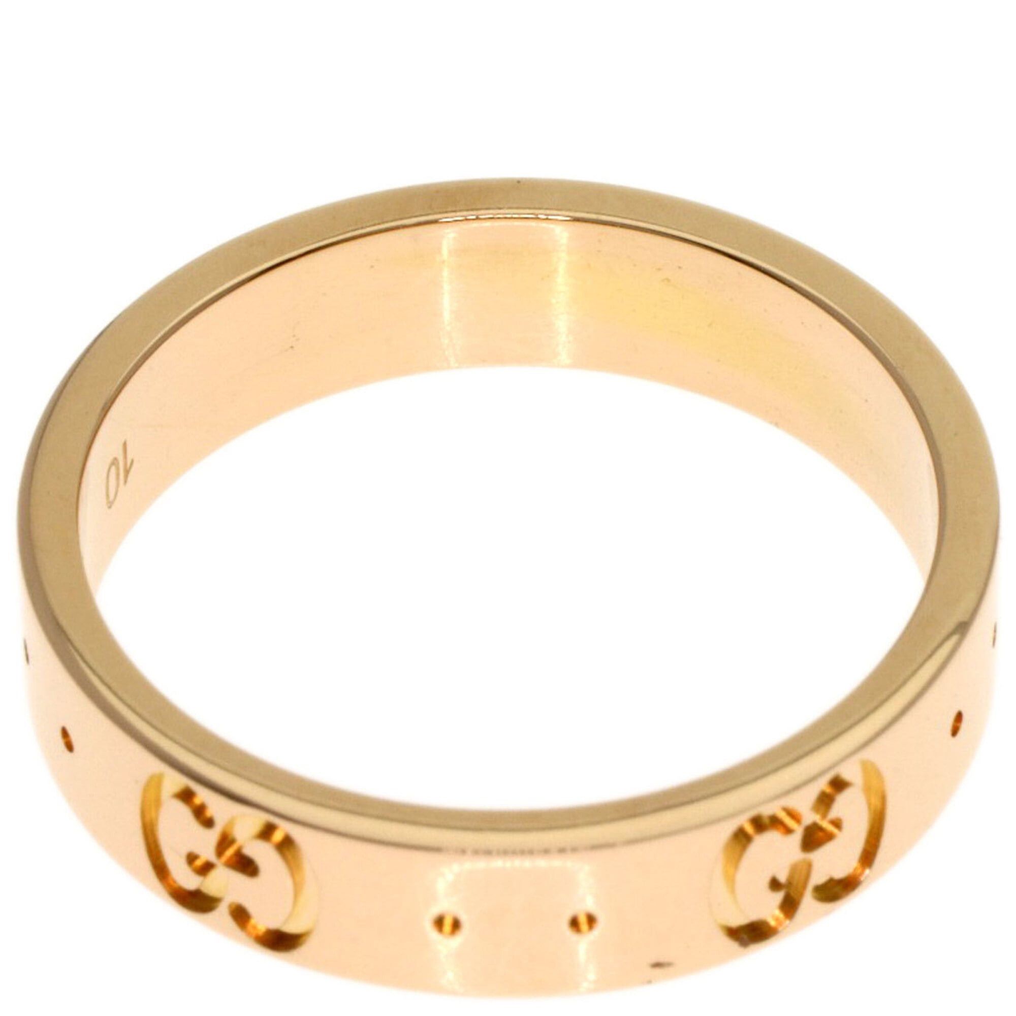 Gucci Gucci Icon #10 Ring - 18K Pink Gold Women's GUCCI Size ONE SIZE - 11 Thumbnail