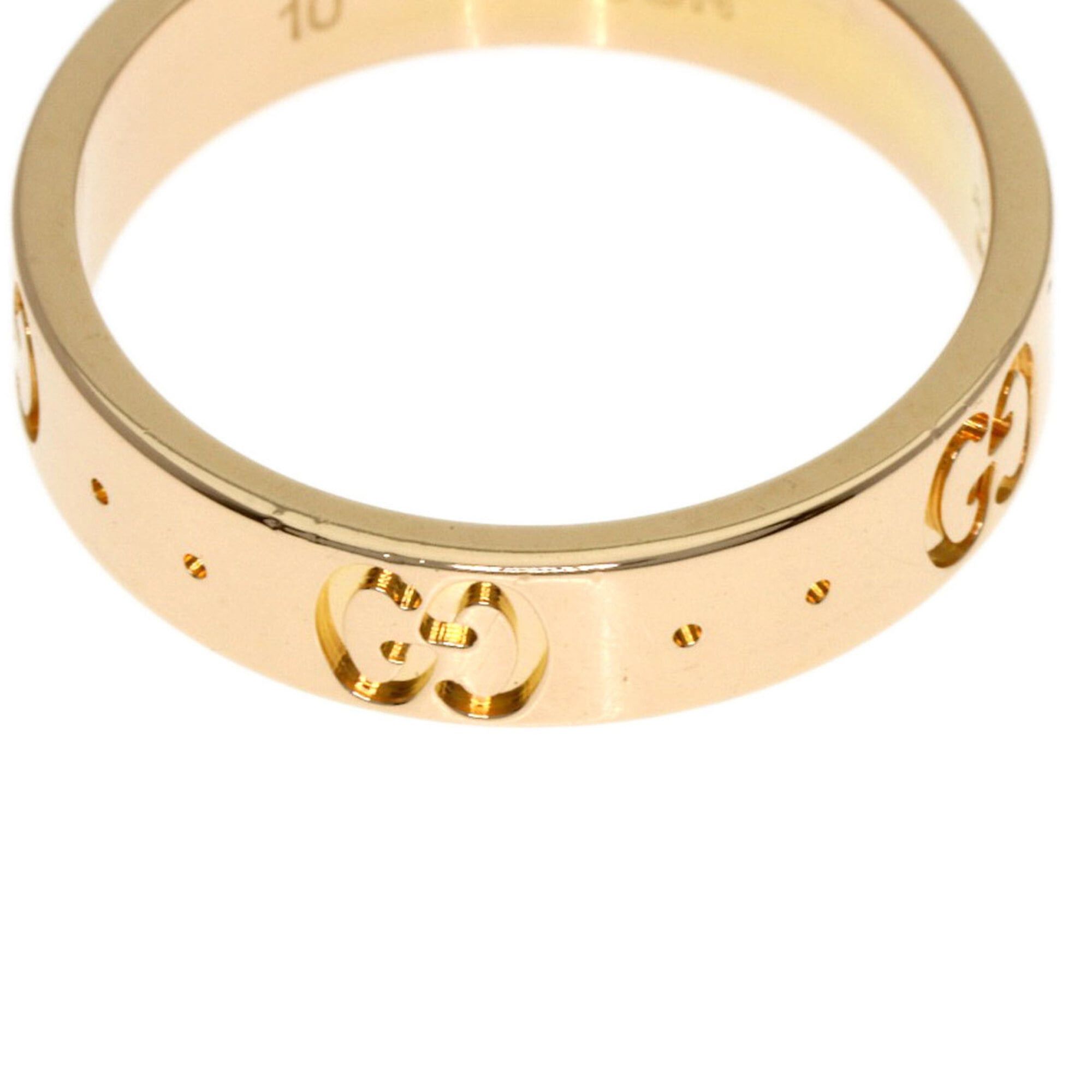 Gucci Gucci Icon #10 Ring - 18K Pink Gold Women's GUCCI Size ONE SIZE - 7 Thumbnail