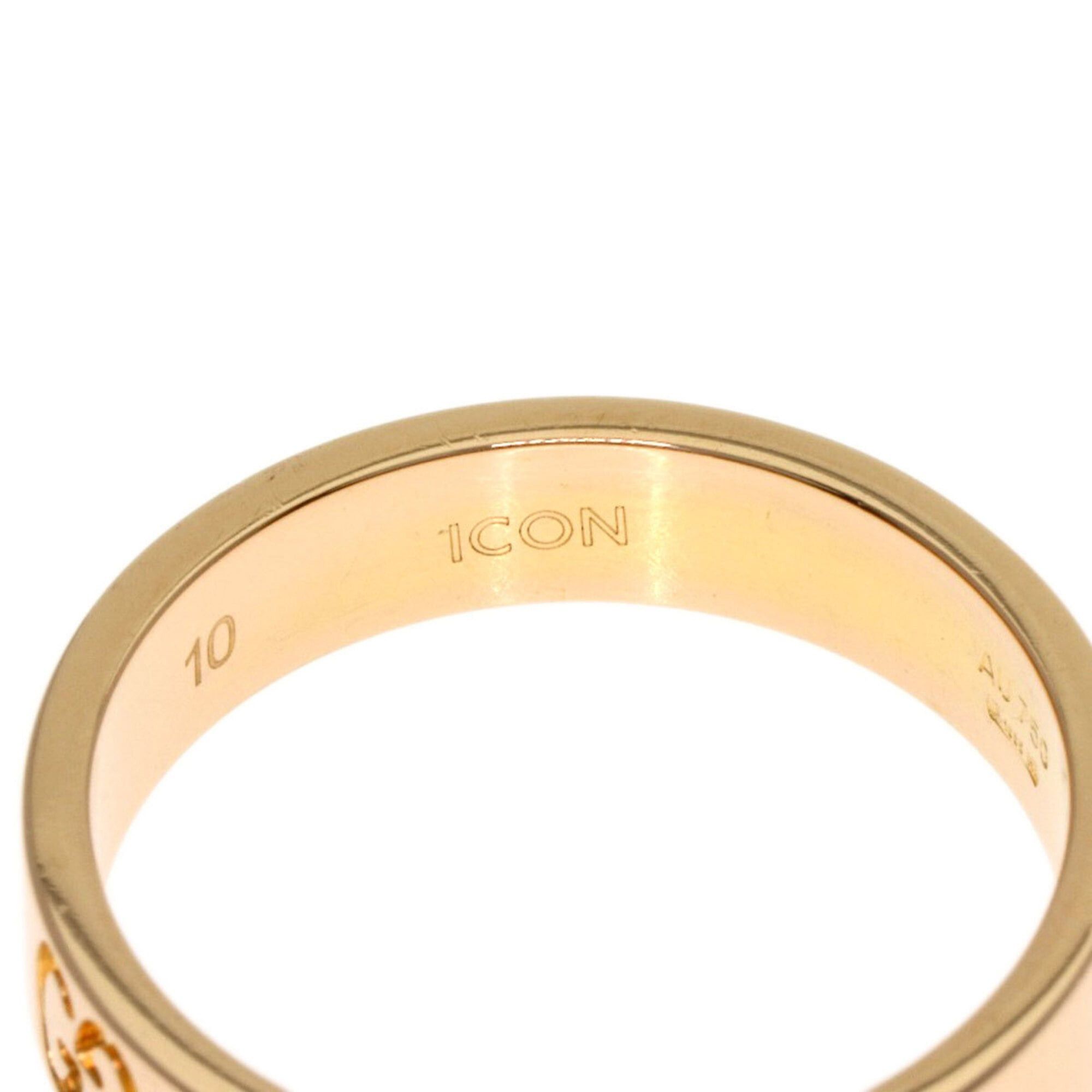 Gucci Gucci Icon #10 Ring - 18K Pink Gold Women's GUCCI Size ONE SIZE - 5 Thumbnail