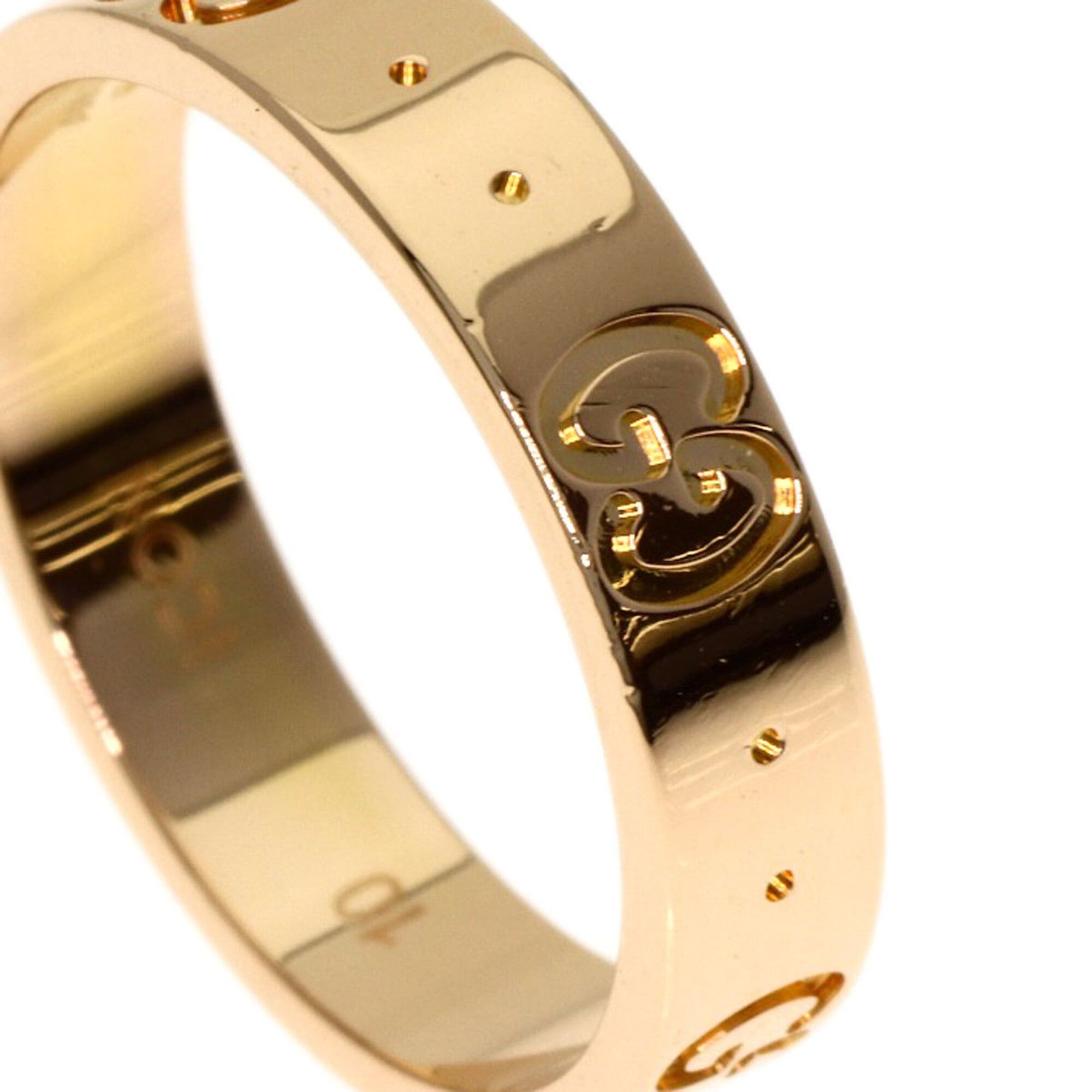 Gucci Gucci Icon #10 Ring - 18K Pink Gold Women's GUCCI Size ONE SIZE - 10 Thumbnail