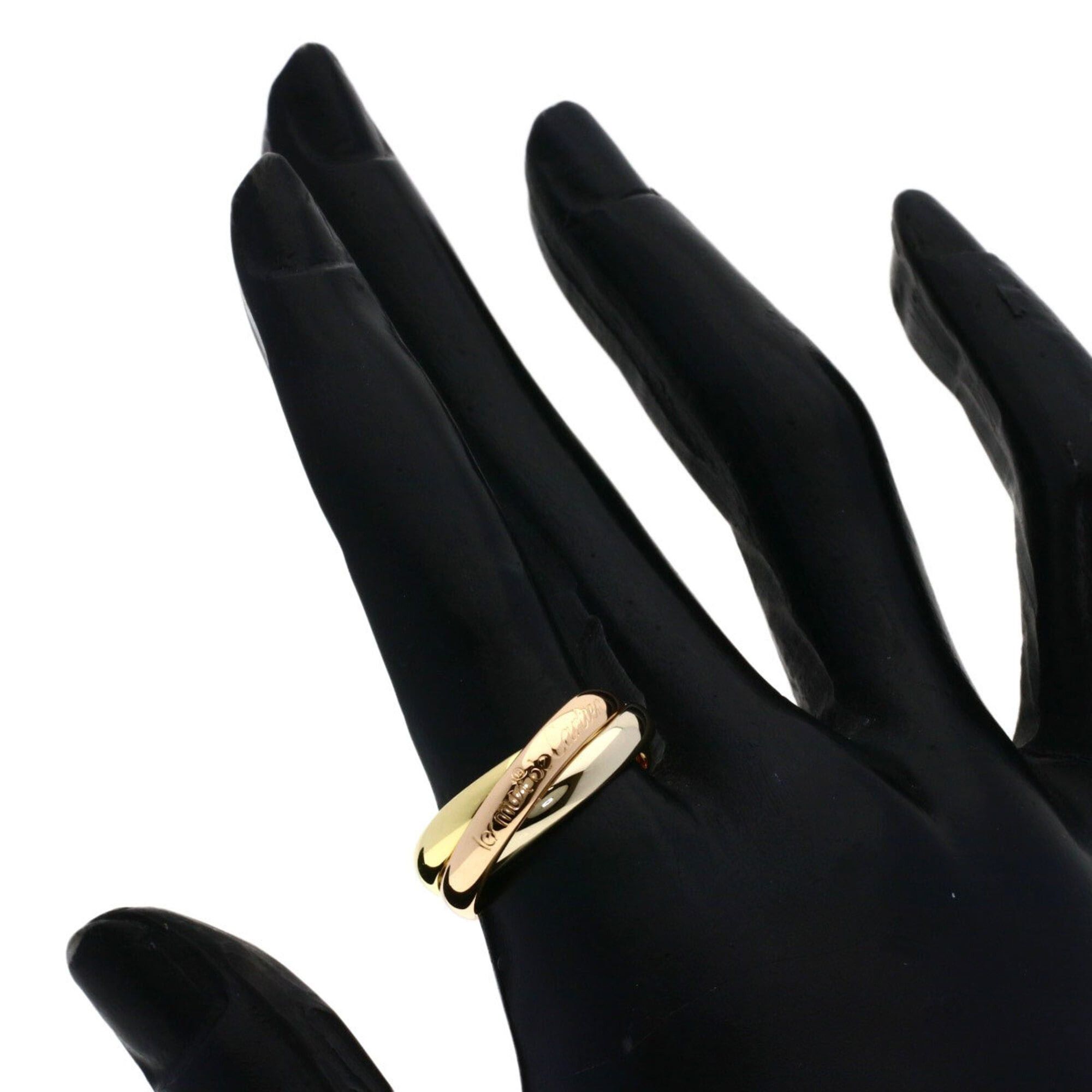 Cartier Cartier Trinity #54 Ring - 18K Yellow Gold/18K White Pink Gold Women's CARTIER Size ONE SIZE - 5 Thumbnail