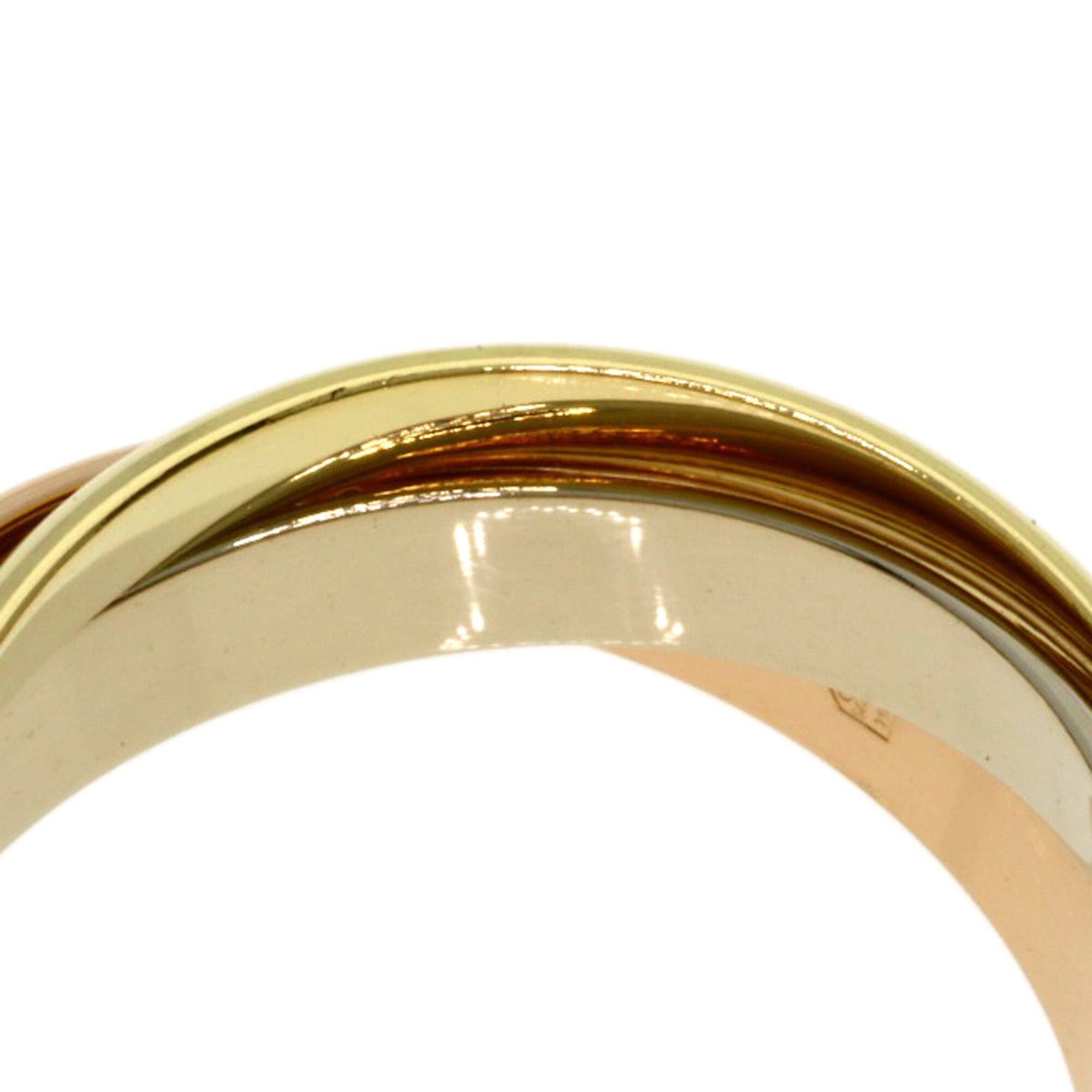 Cartier Cartier Trinity #54 Ring - 18K Yellow Gold/18K White Pink Gold Women's CARTIER Size ONE SIZE - 6 Thumbnail