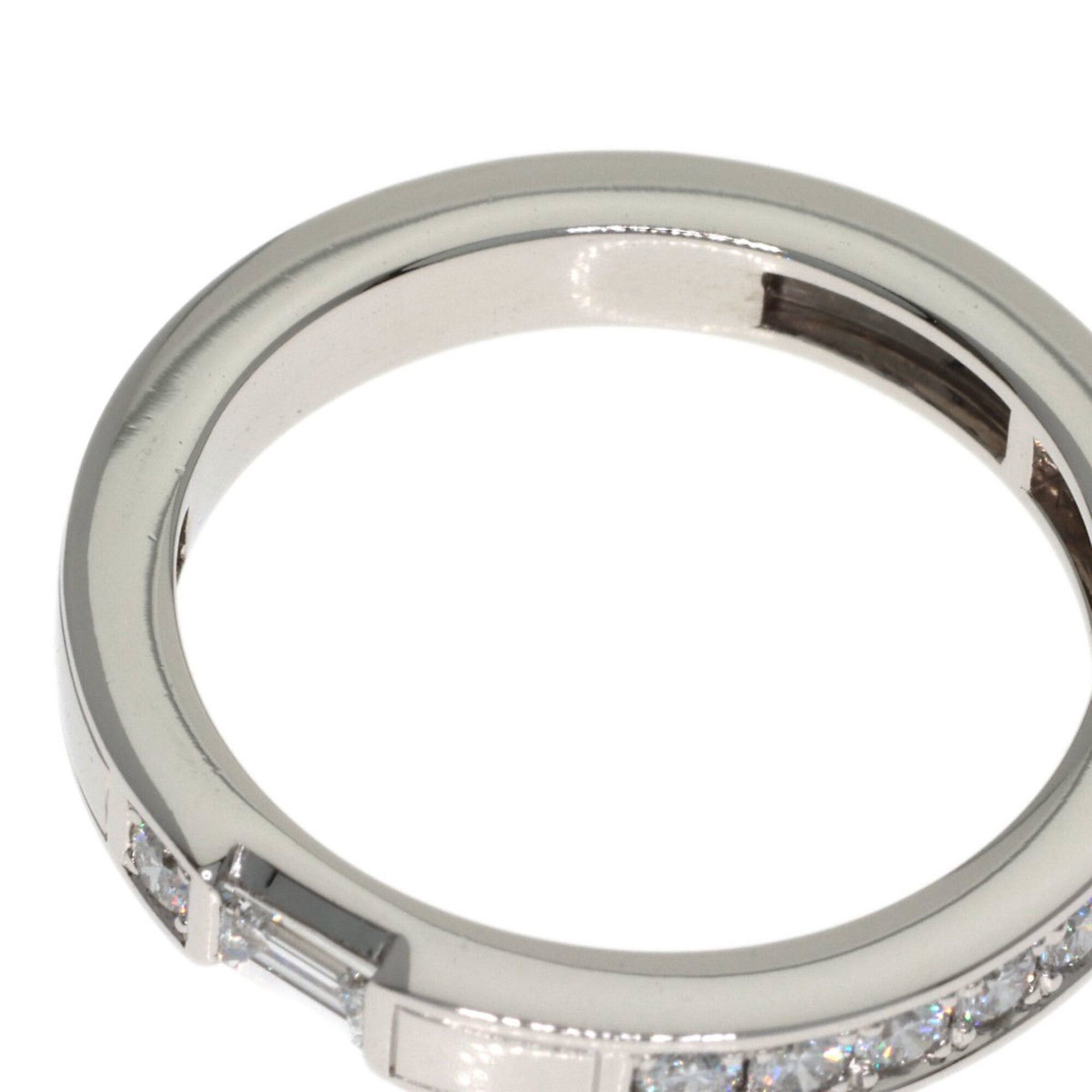 Harry Winston Harry Winston Traffic Accent Band Diamond Ring, Platinum PT950, Women's. Size ONE SIZE - 9 Thumbnail