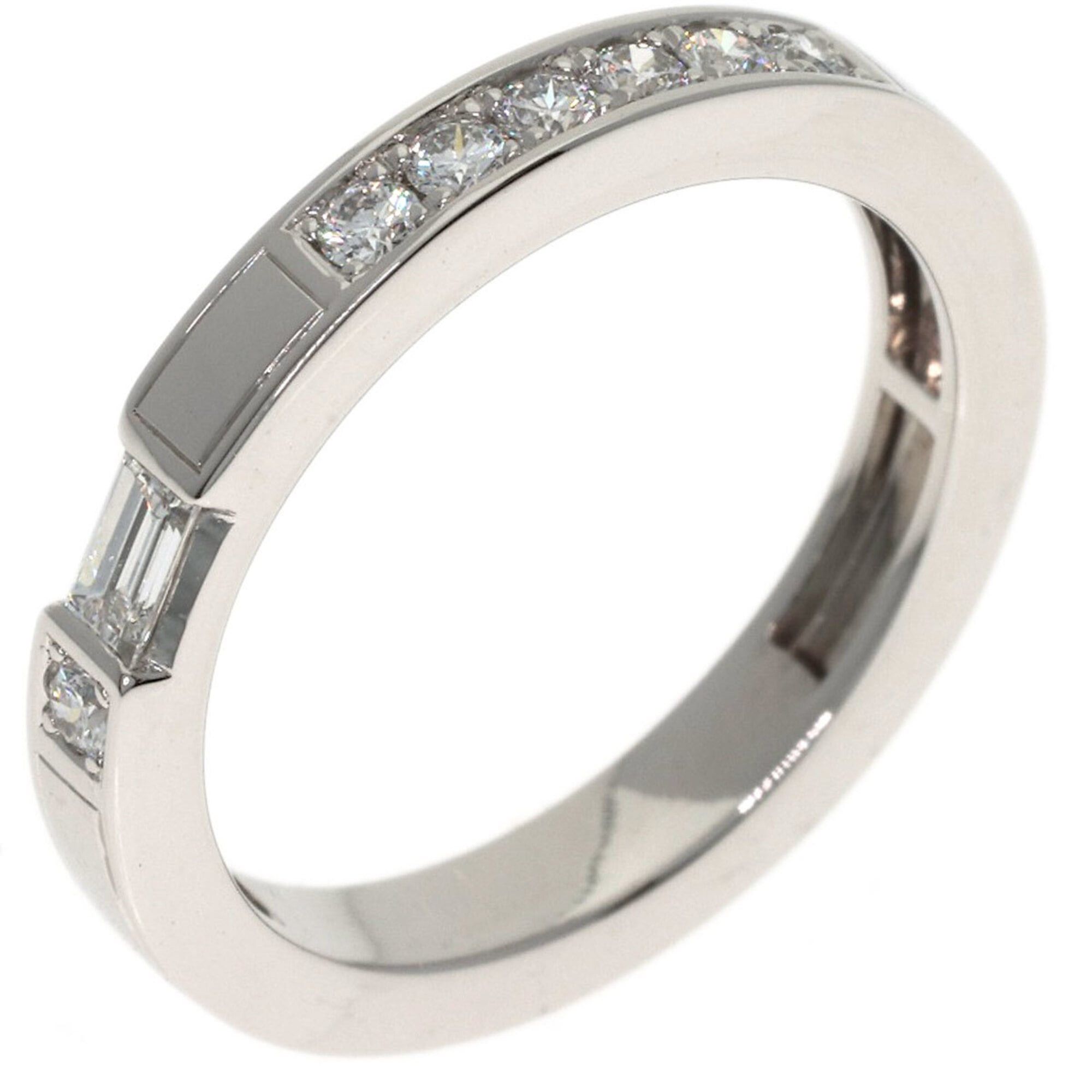 Harry Winston Harry Winston Traffic Accent Band Diamond Ring, Platinum PT950, Women's. Size ONE SIZE - 2 Thumbnail
