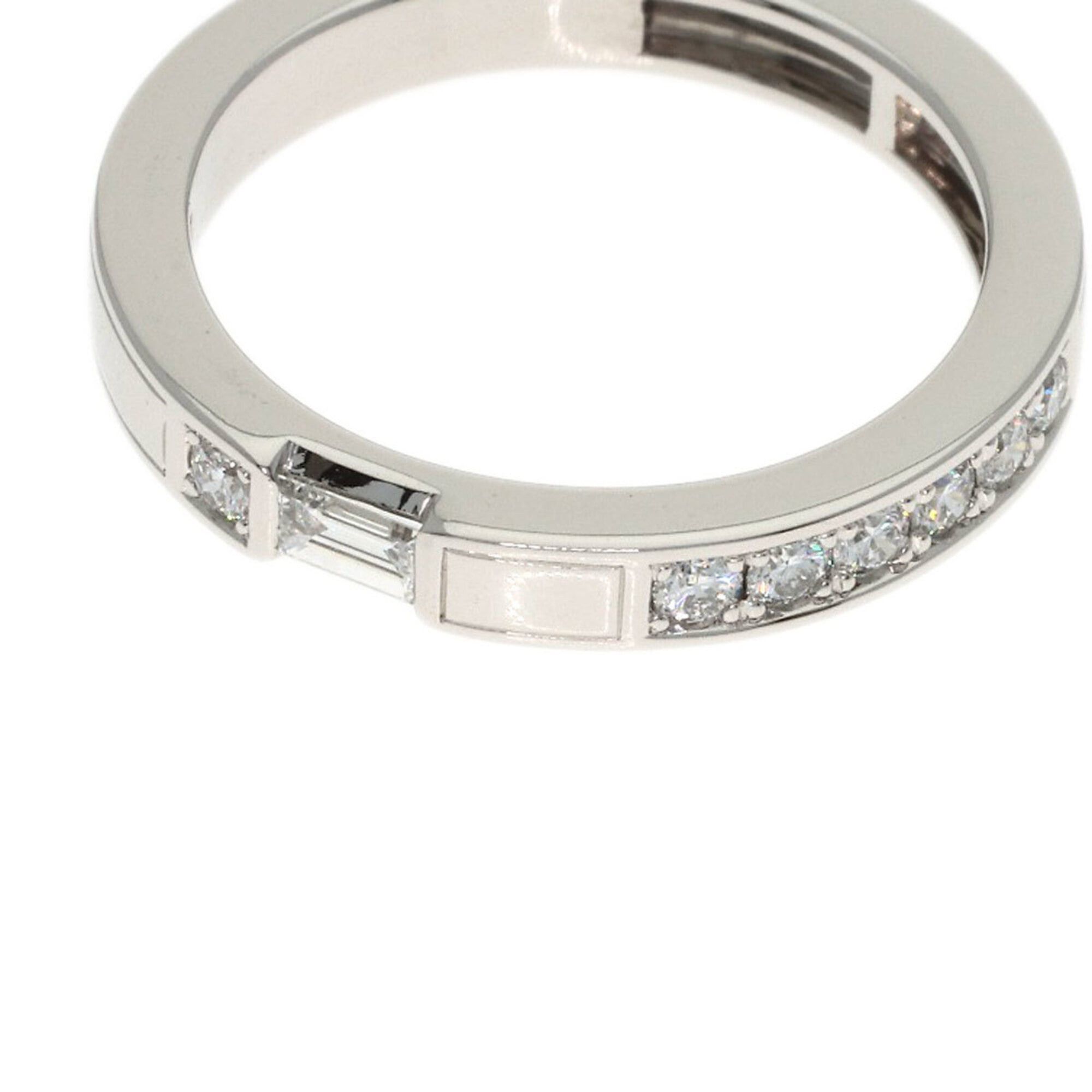 Harry Winston Harry Winston Traffic Accent Band Diamond Ring, Platinum PT950, Women's. Size ONE SIZE - 8 Thumbnail