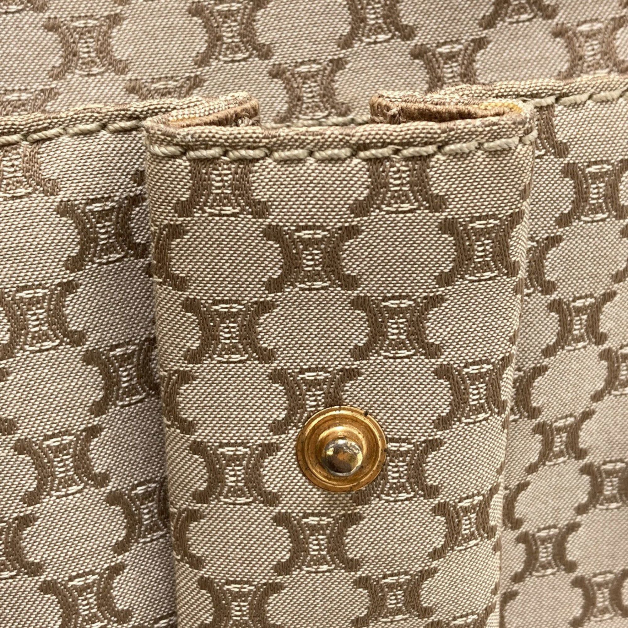 Celine Celine Macadam Pattern Canvas Shoulder Bag for Women Size ONE SIZE - 16 Thumbnail