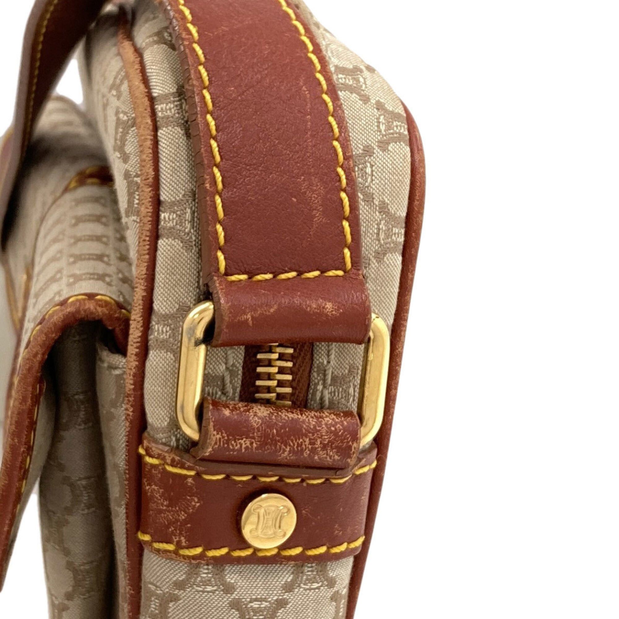 Celine Celine Macadam Pattern Canvas Shoulder Bag for Women Size ONE SIZE - 17 Thumbnail