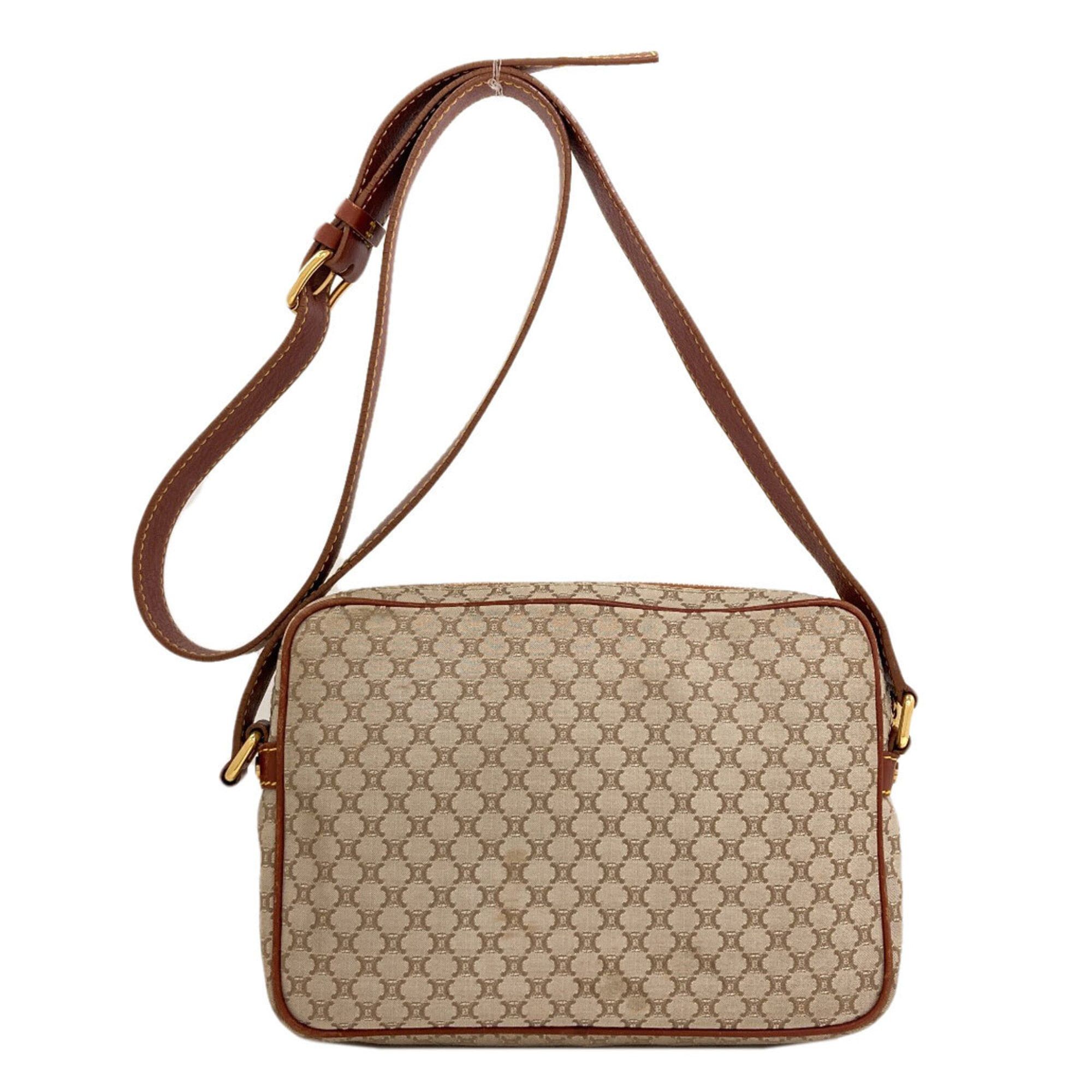 Celine Celine Macadam Pattern Canvas Shoulder Bag for Women Size ONE SIZE - 2 Thumbnail