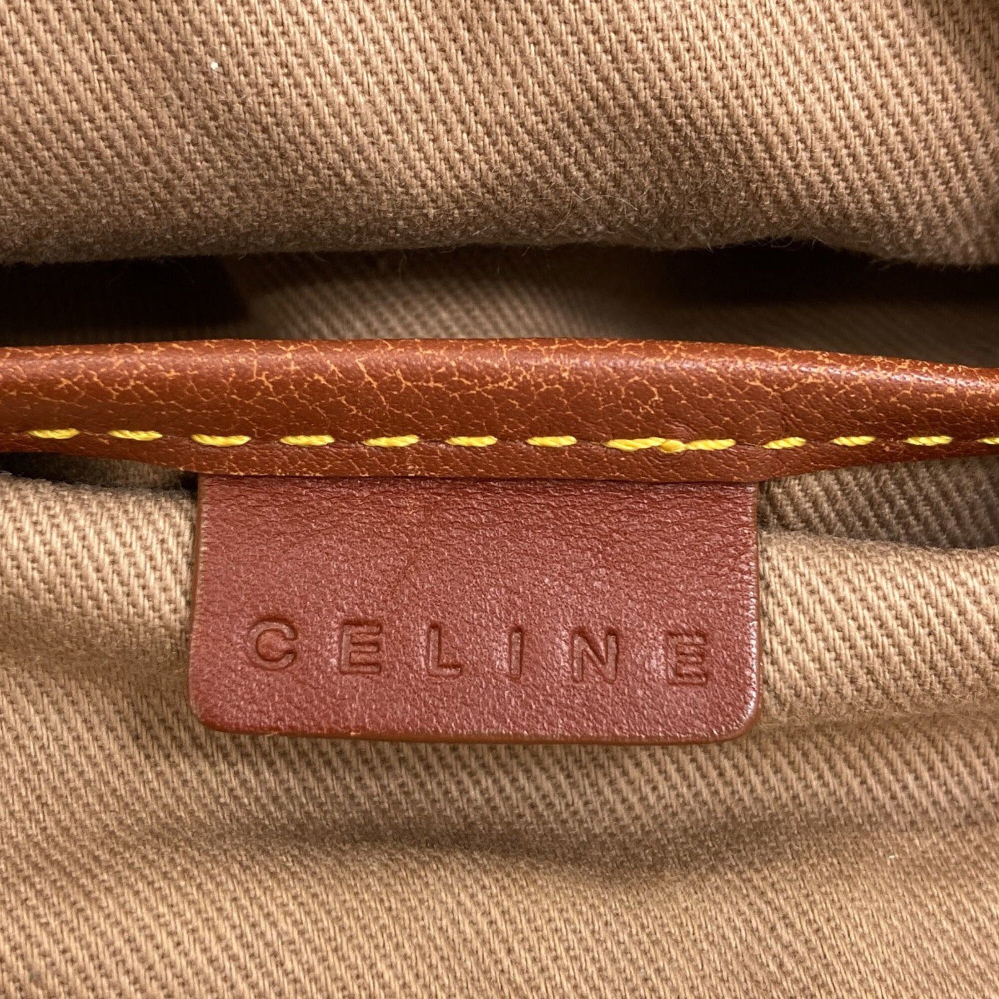 Celine Celine Macadam Pattern Canvas Shoulder Bag for Women Size ONE SIZE - 5 Thumbnail