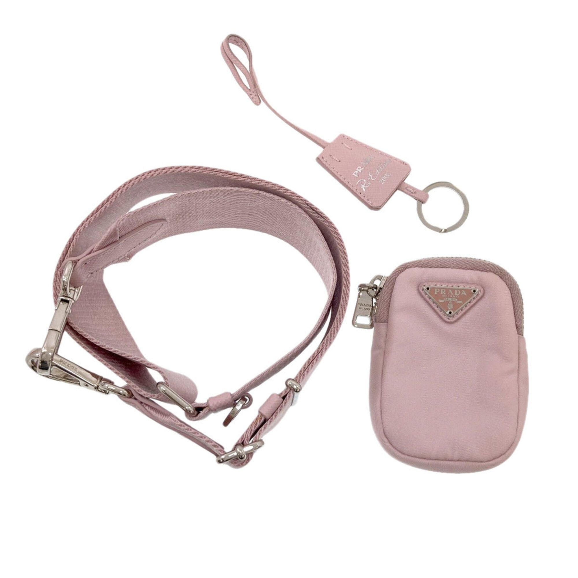 Prada Prada Logo Hardware 2-Way Nylon Shoulder Bag for Women PRADA Size ONE SIZE - 10 Thumbnail
