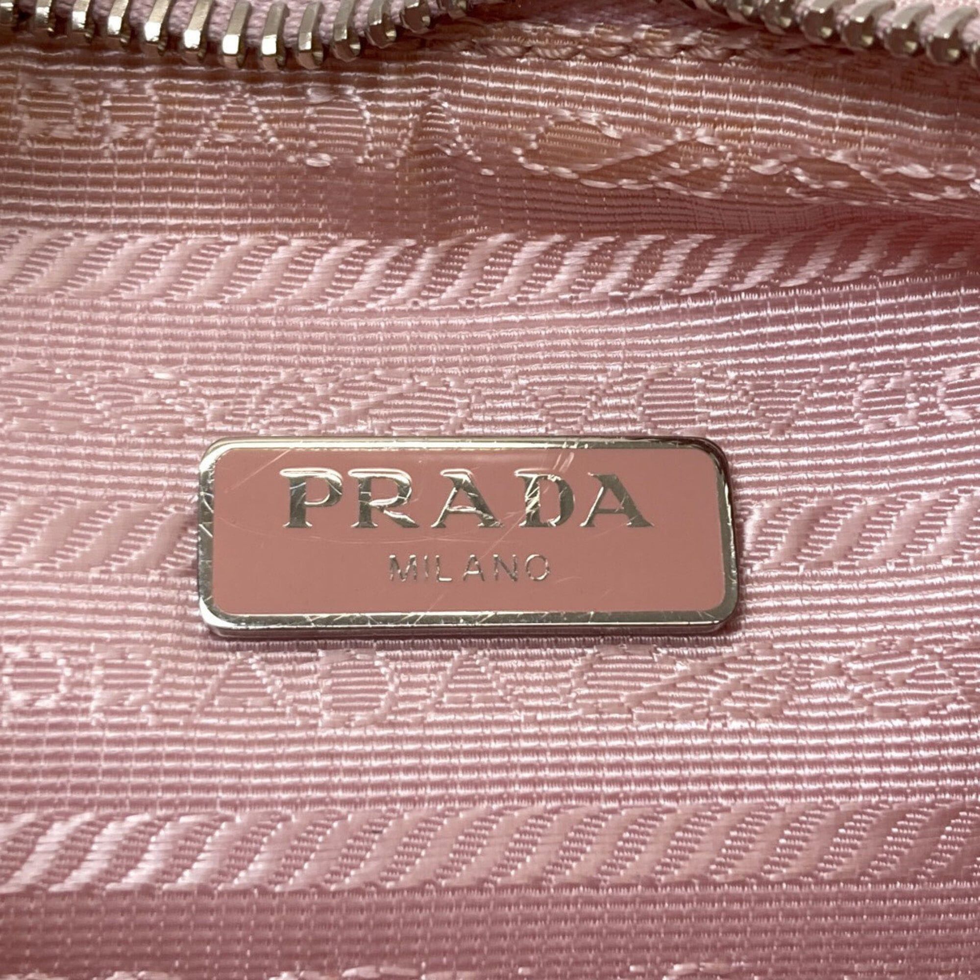 Prada Prada Logo Hardware 2-Way Nylon Shoulder Bag for Women PRADA Size ONE SIZE - 6 Thumbnail